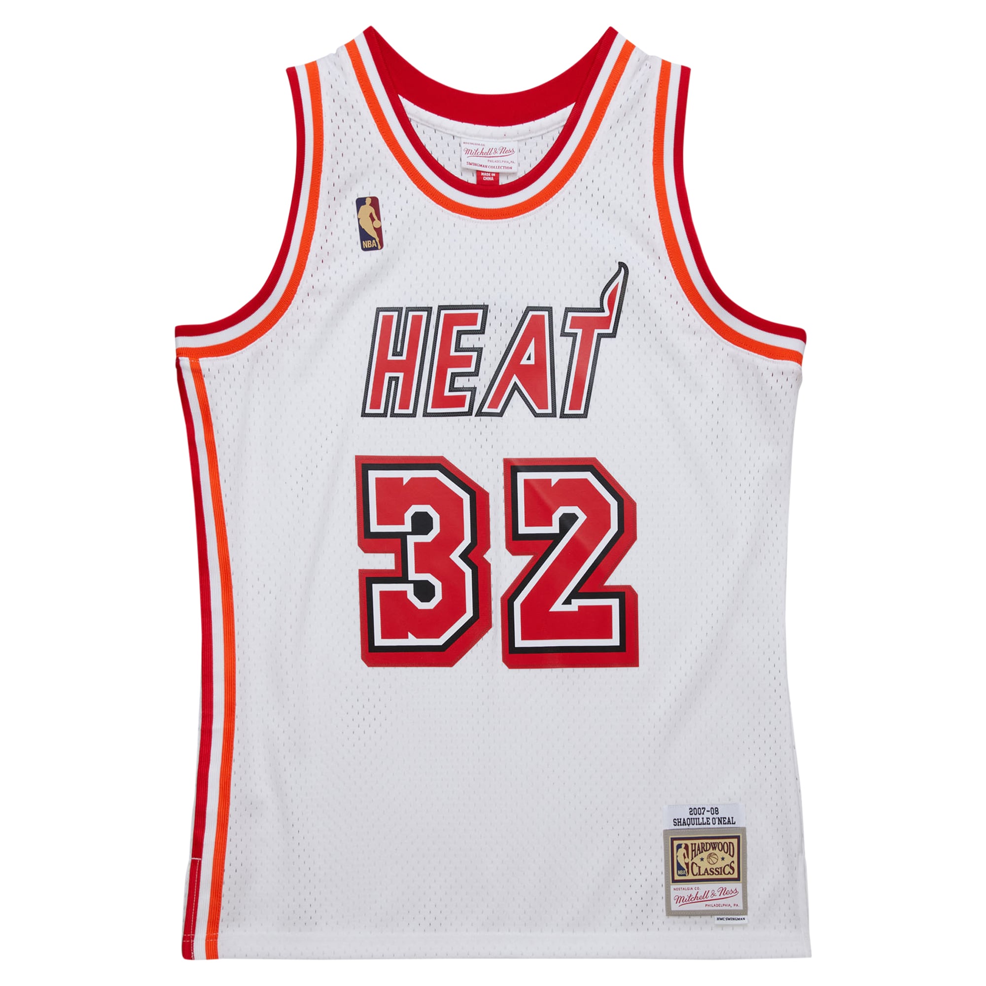 Shaquille O'Neal Miami Heat 2005-06 Swingman Jersey - White - Image 3