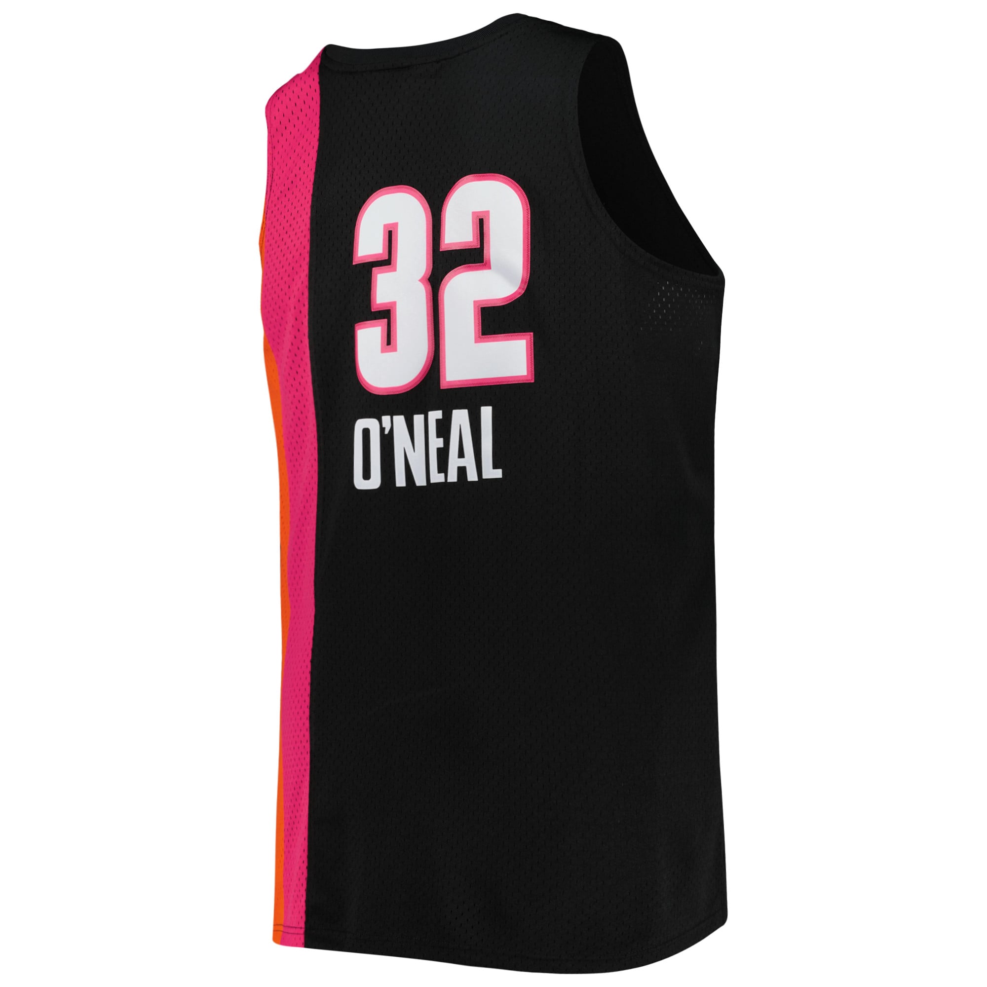 Shaquille O'Neal Miami Heat Big & Tall Hardwood Classics 2005/06 Swingman Jersey - Black - Image 4