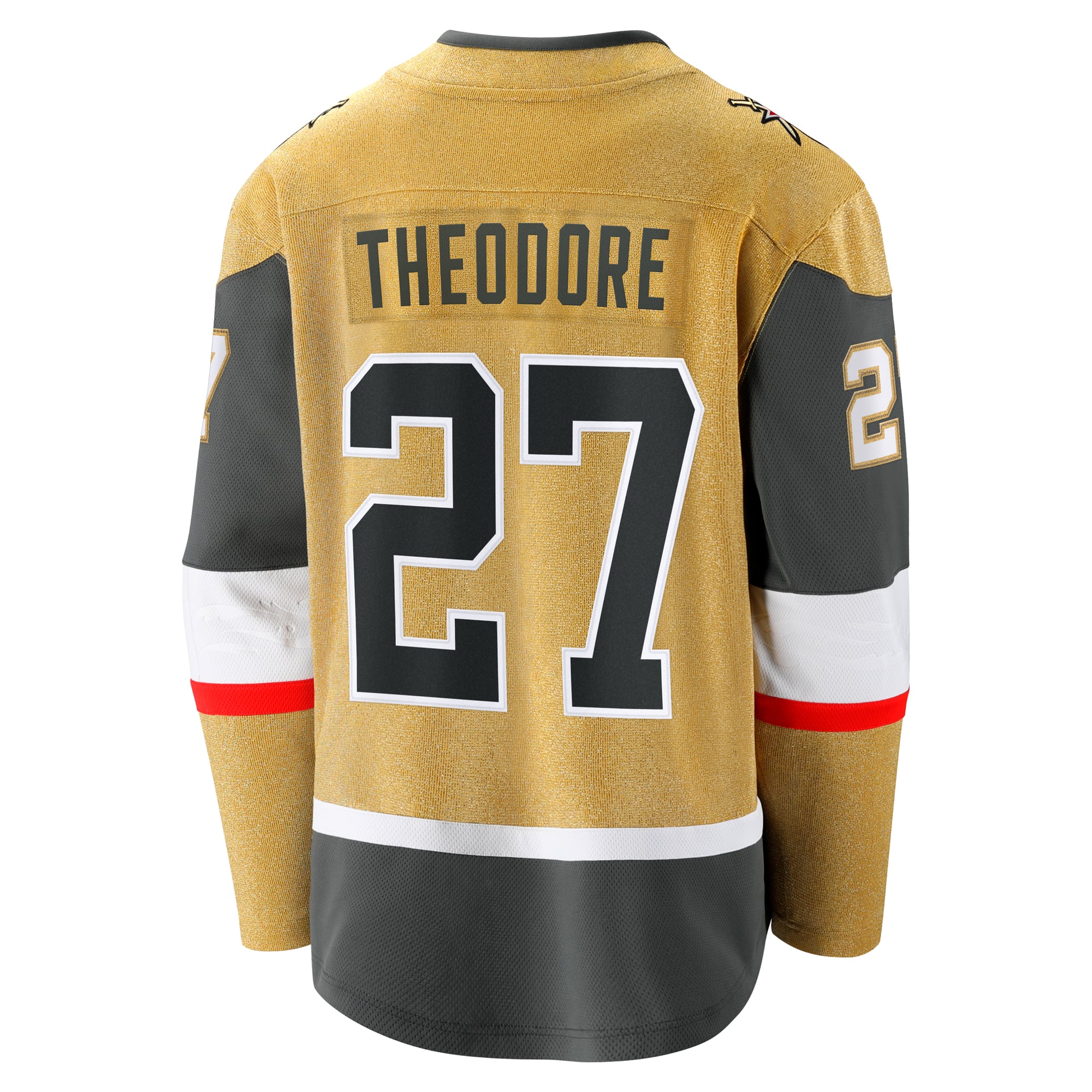 Shea Theodore Vegas Golden Knights Home Breakaway Jersey - Gold - Image 4