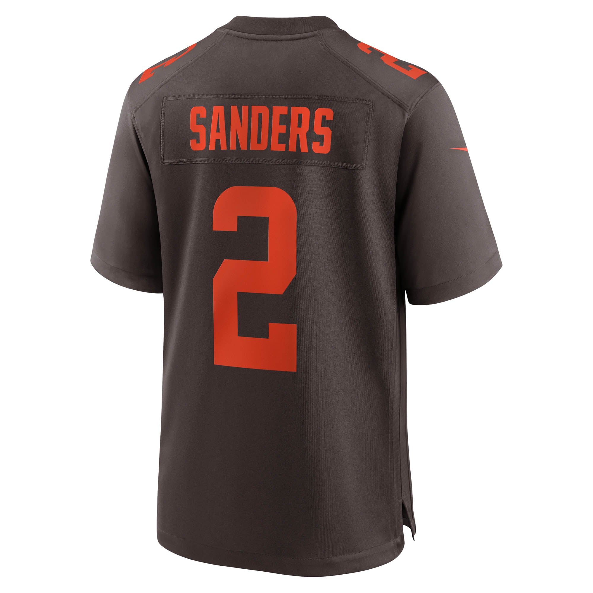 Shedeur Sanders Cleveland Browns Alternate Game Jersey - Brown - Image 4