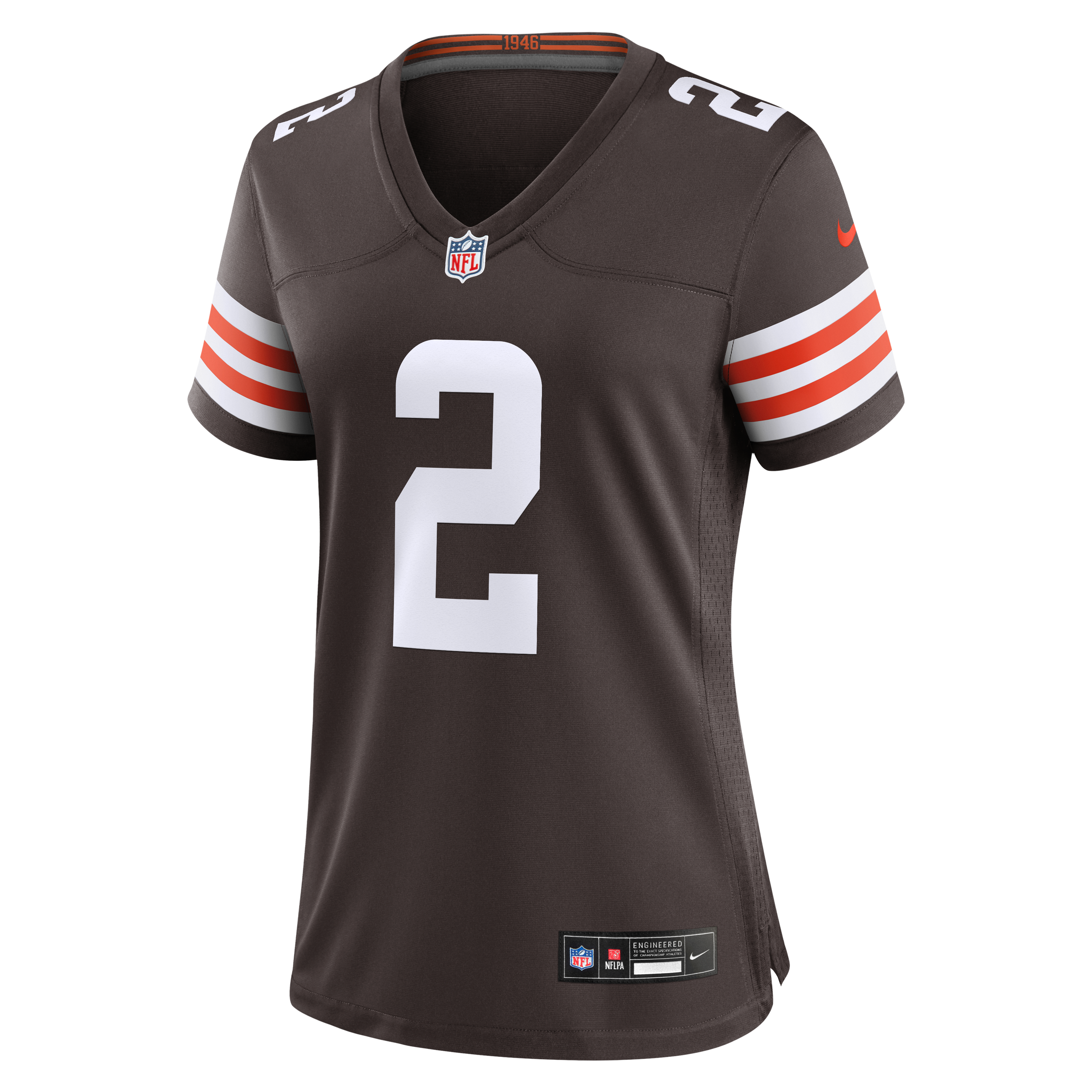 Shedeur Sanders Cleveland Browns Women's Game Jersey - Brown - Image 3