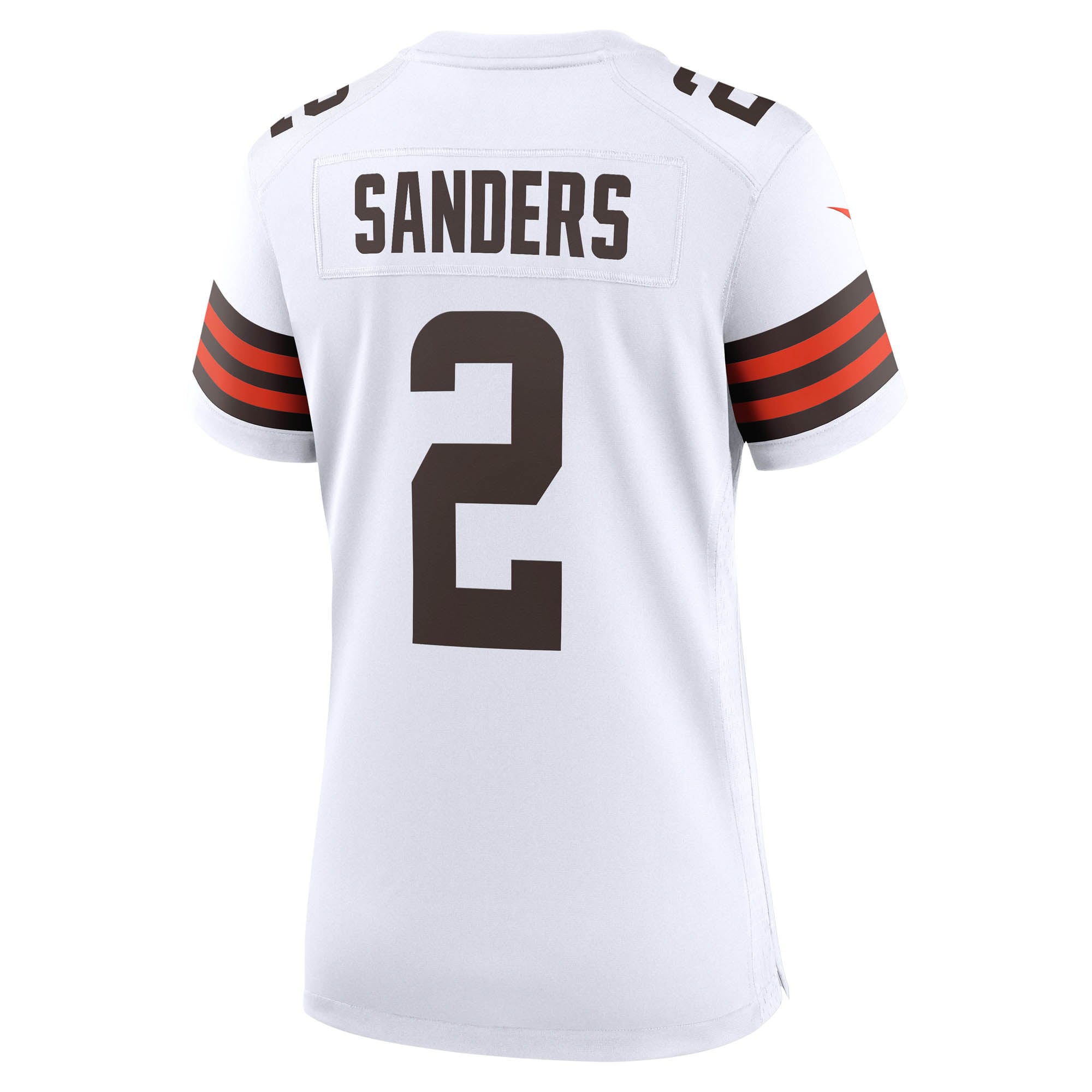 Shedeur Sanders Cleveland Browns Women's Game Jersey - White - Image 4