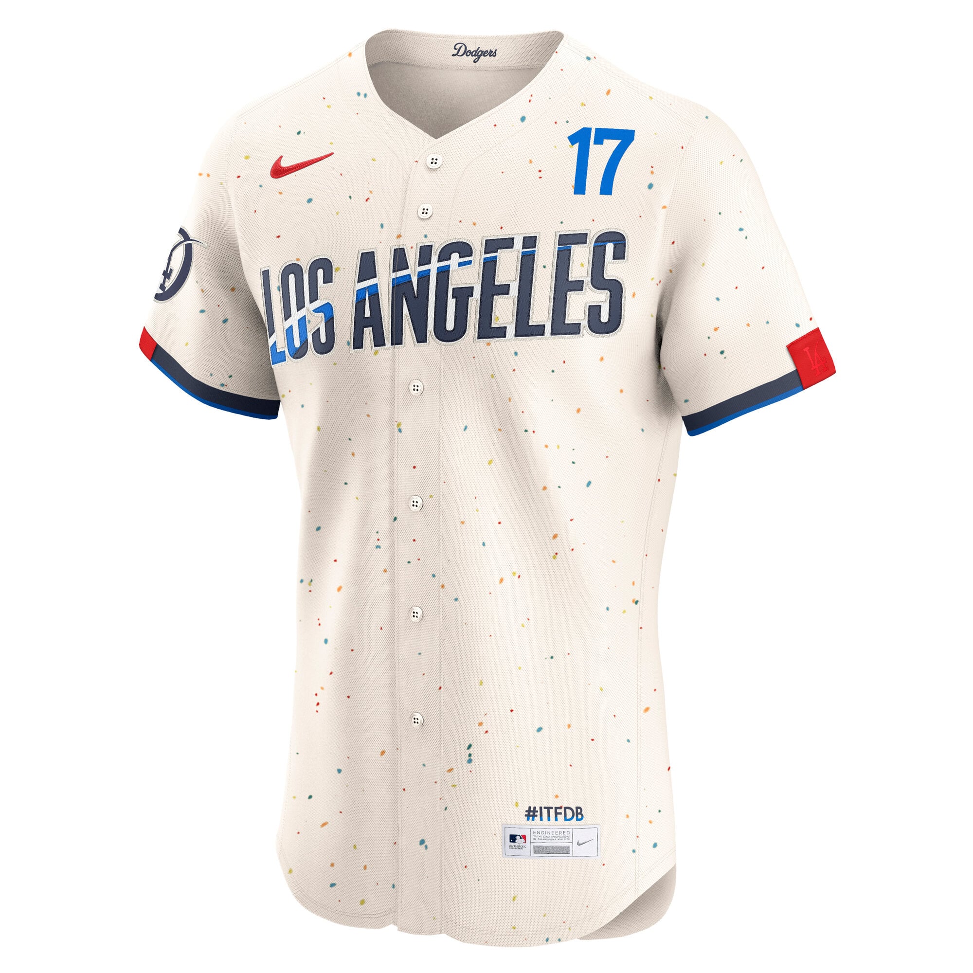 Shohei Ohtani Los Angeles Dodgers City Connect Elite Jersey - Cream - Image 3