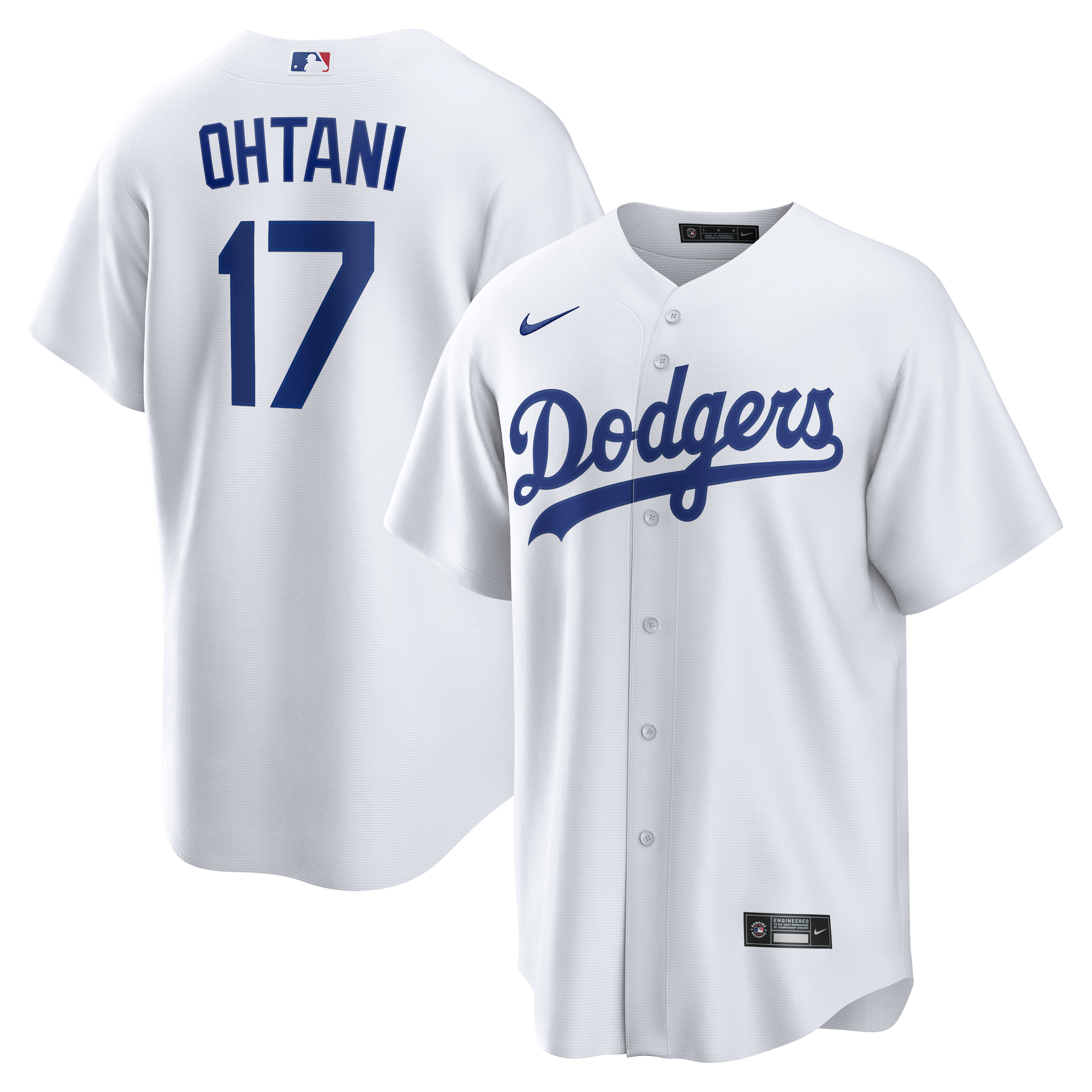 Shohei Ohtani Los Angeles Dodgers Home Jersey - White - Image 2