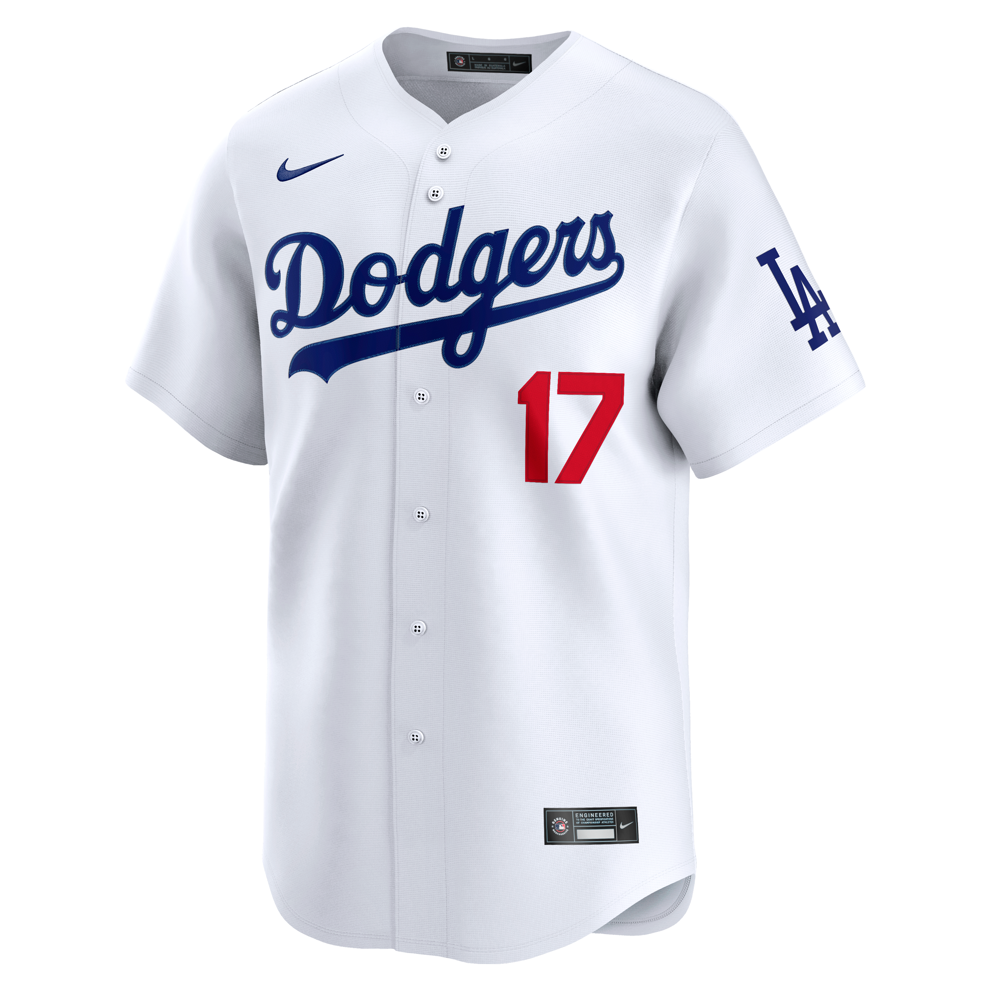 Shohei Ohtani Los Angeles Dodgers Home Limited Player Jersey - White - Image 7