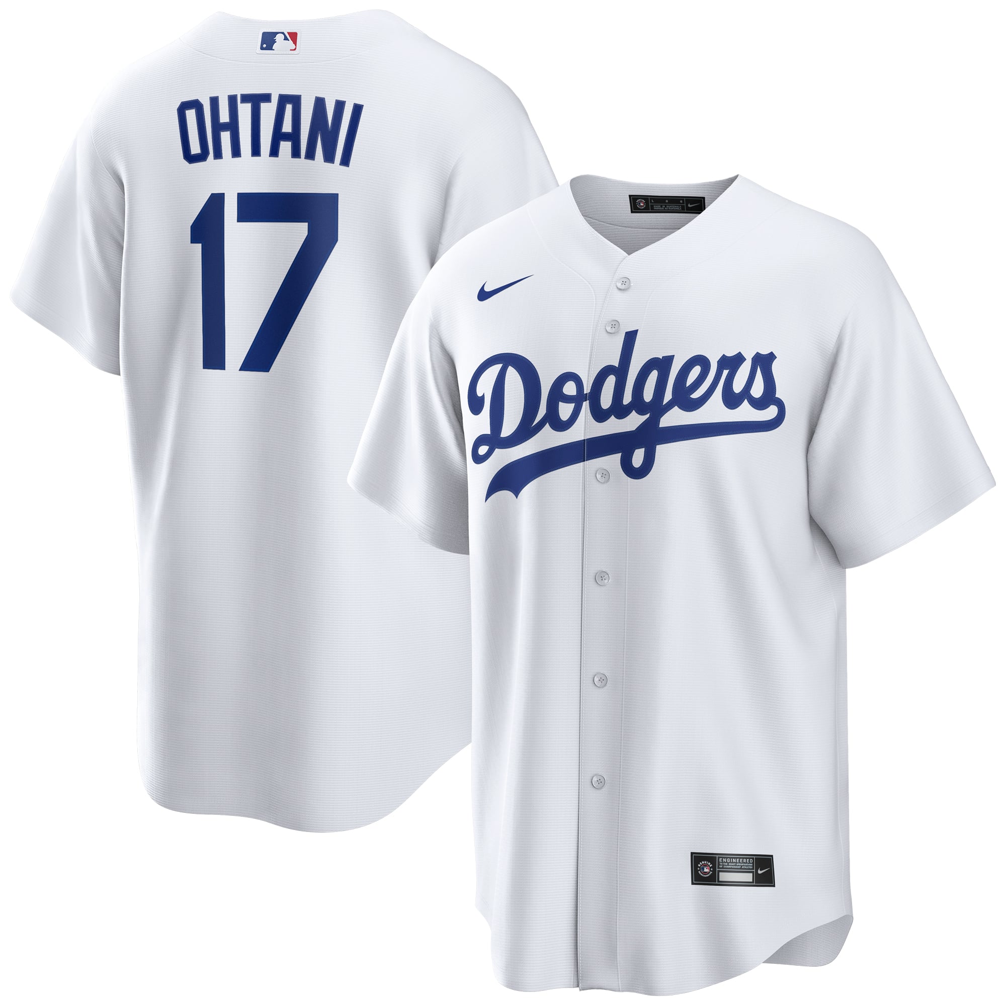 Shohei Ohtani Los Angeles Dodgers Home Player Jersey - White - Image 2