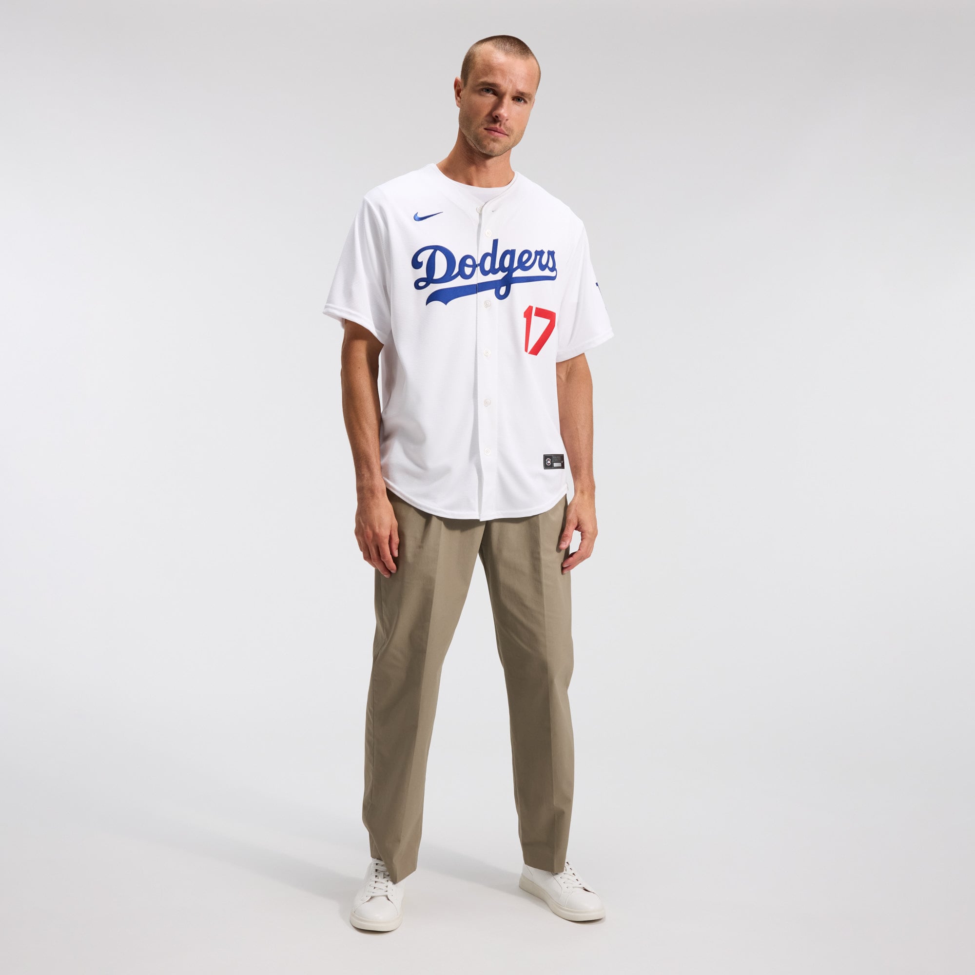 Shohei Ohtani Los Angeles Dodgers Home Stadium Jersey - White - Image 5