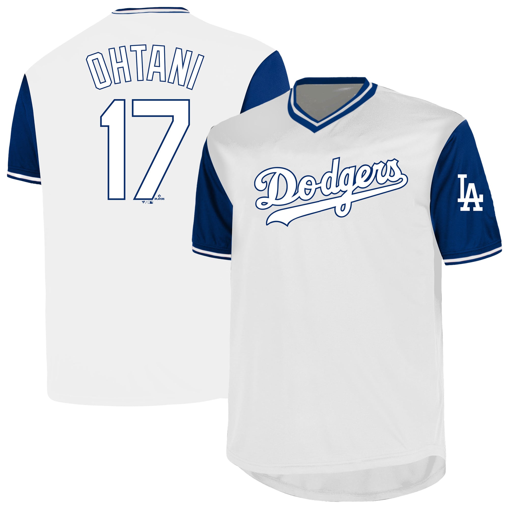Shohei Ohtani Los Angeles Dodgers Profile Big & Tall Name & Number Jersey - White
