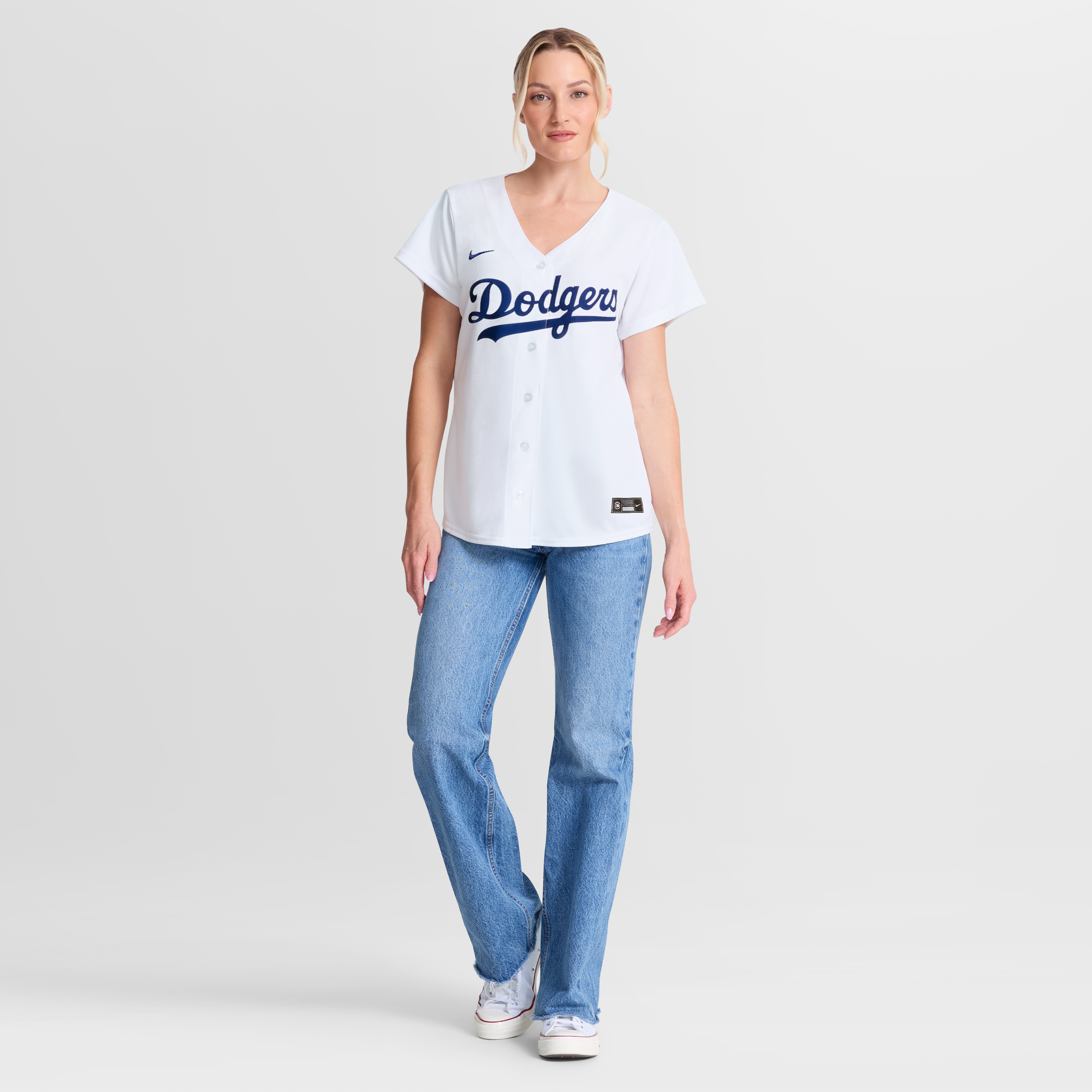 Shohei Ohtani Los Angeles Dodgers Women's Alternate Jersey - Royal - White - Image 5