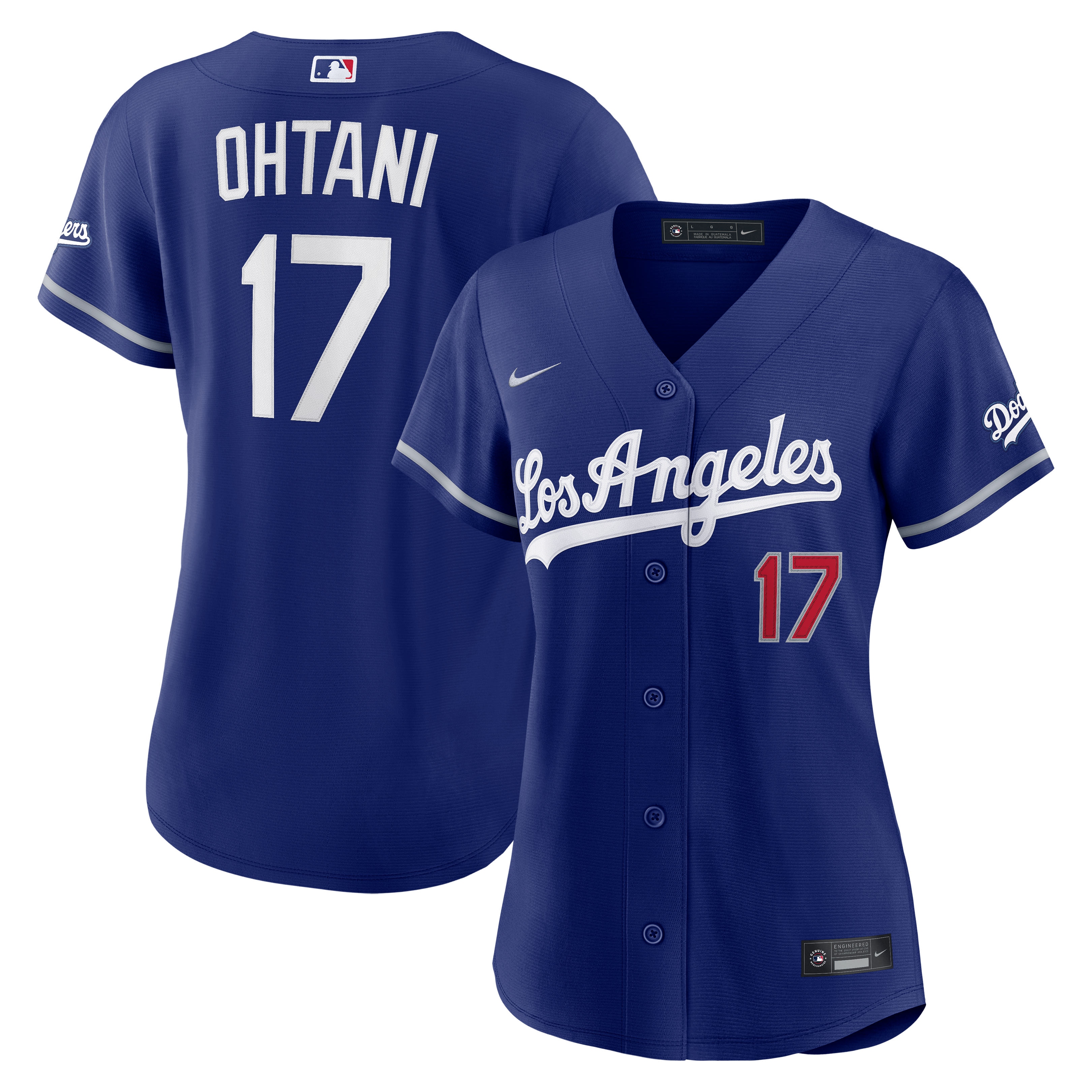 Shohei Ohtani Los Angeles Dodgers Women's Alternate Stadium Jersey - Royal - Image 2