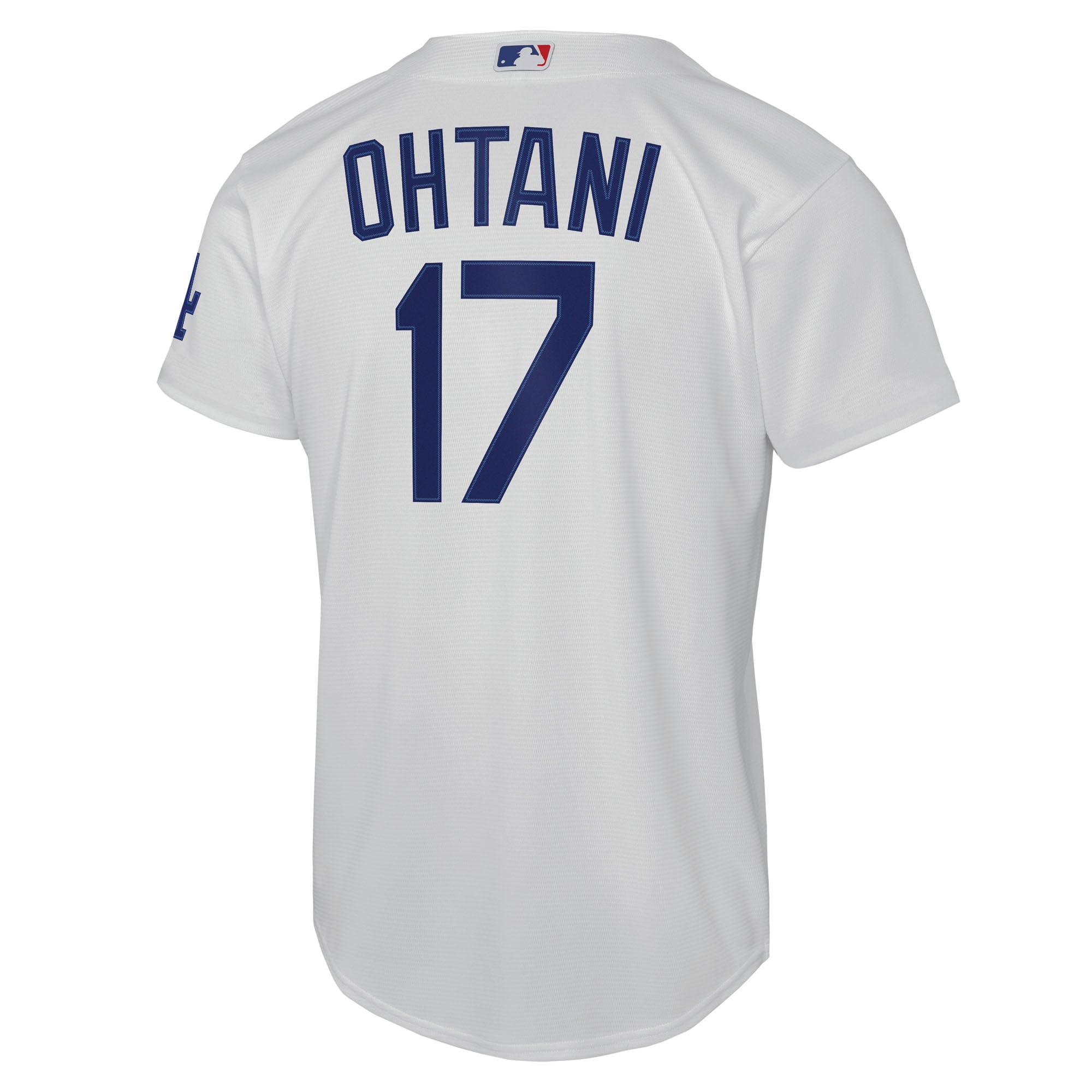 Shohei Ohtani Los Angeles Dodgers Youth Home Stadium Jersey - White - Image 4