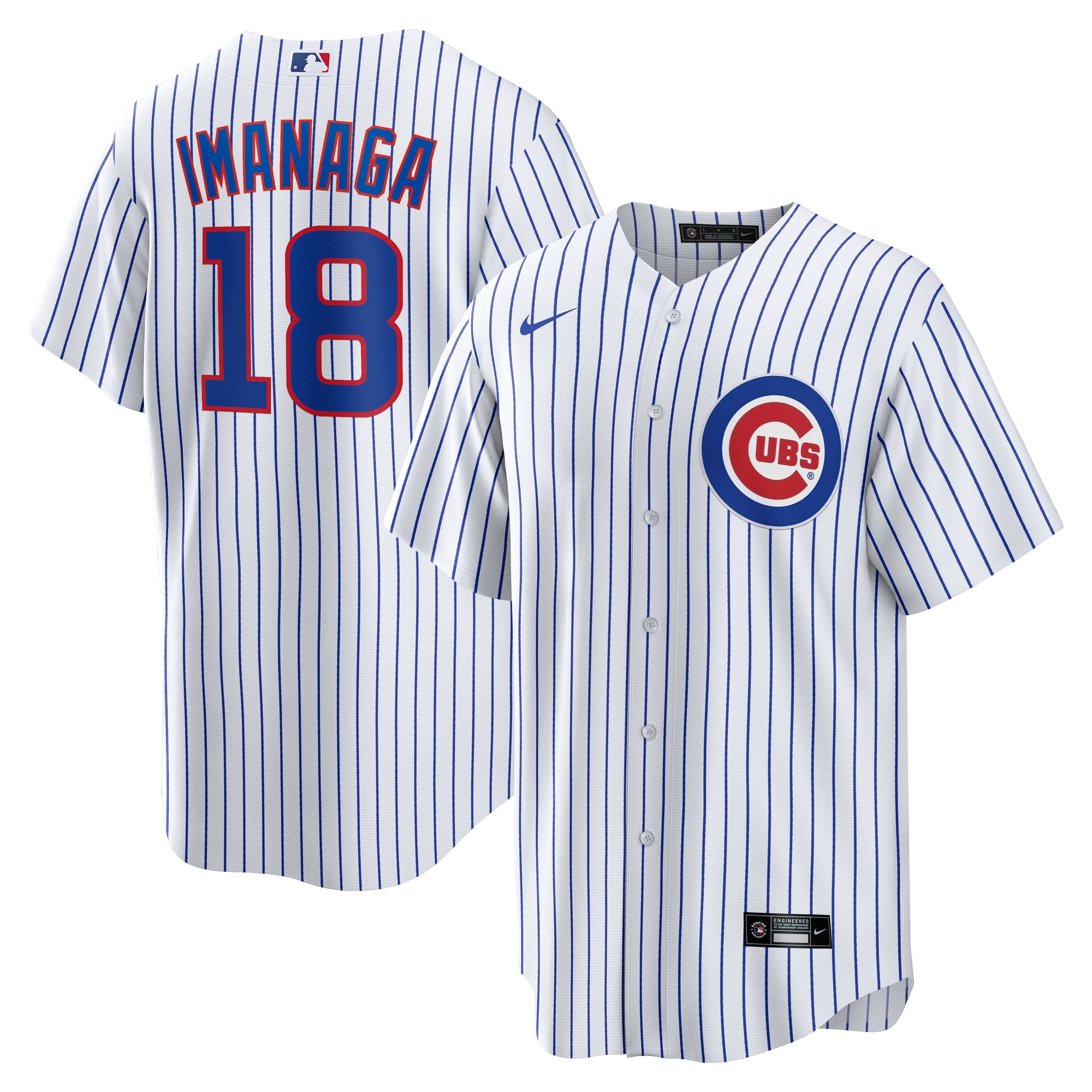 Shota Imanaga Chicago Cubs Home Jersey - White - Image 2