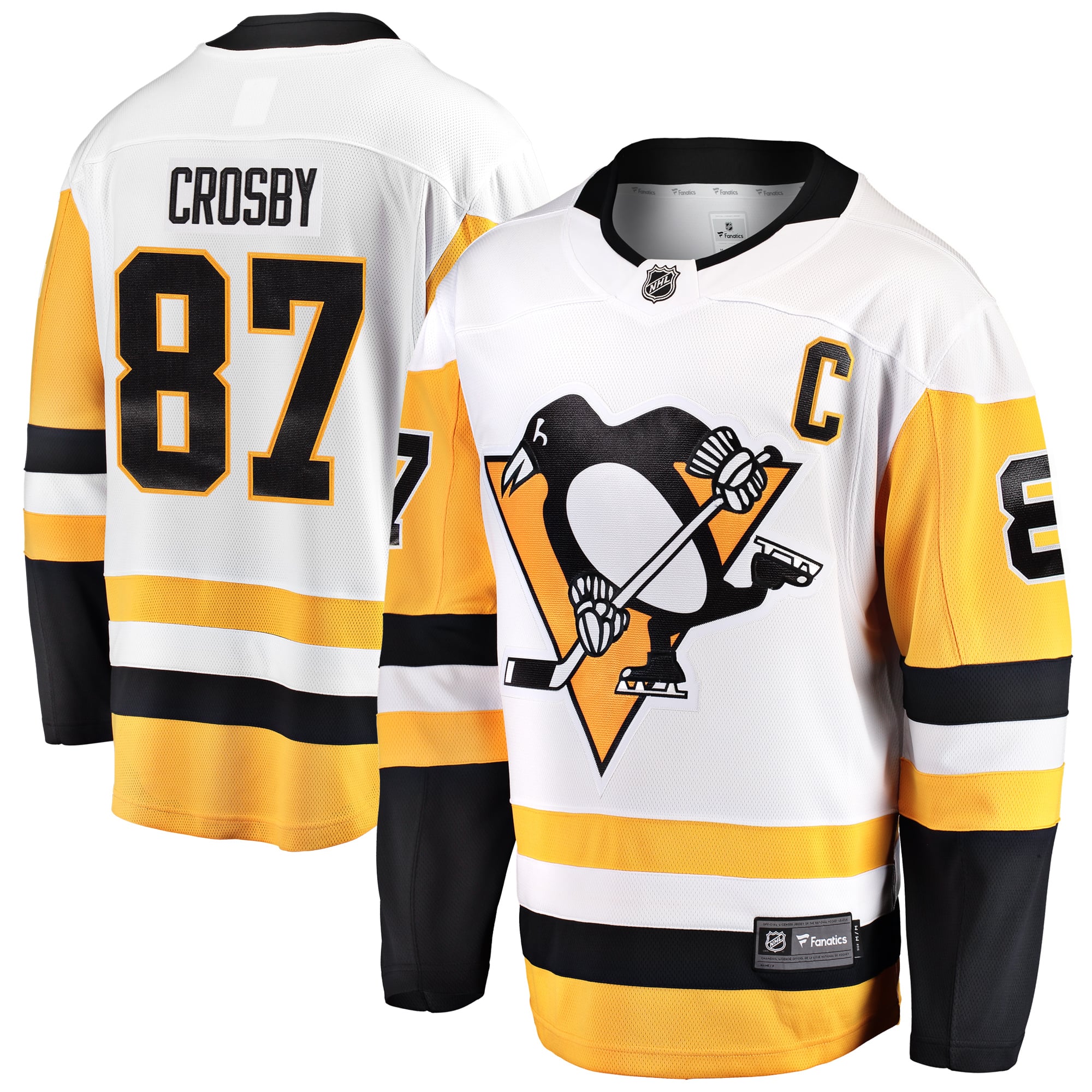 Sidney Crosby Pittsburgh Penguins Breakaway Jersey - White