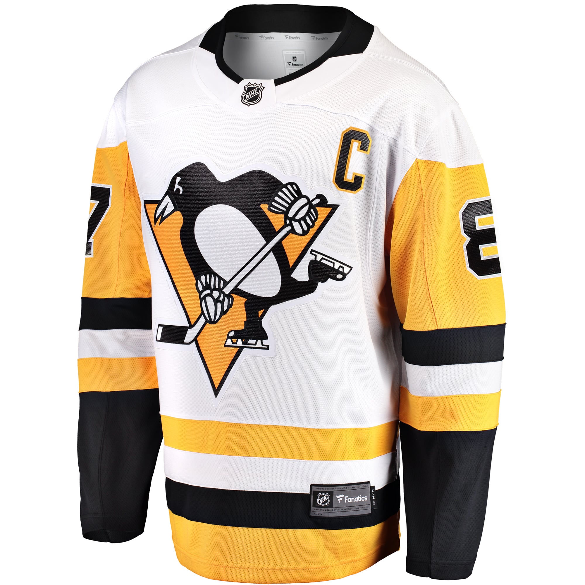 Sidney Crosby Pittsburgh Penguins Breakaway Jersey - White - Image 3