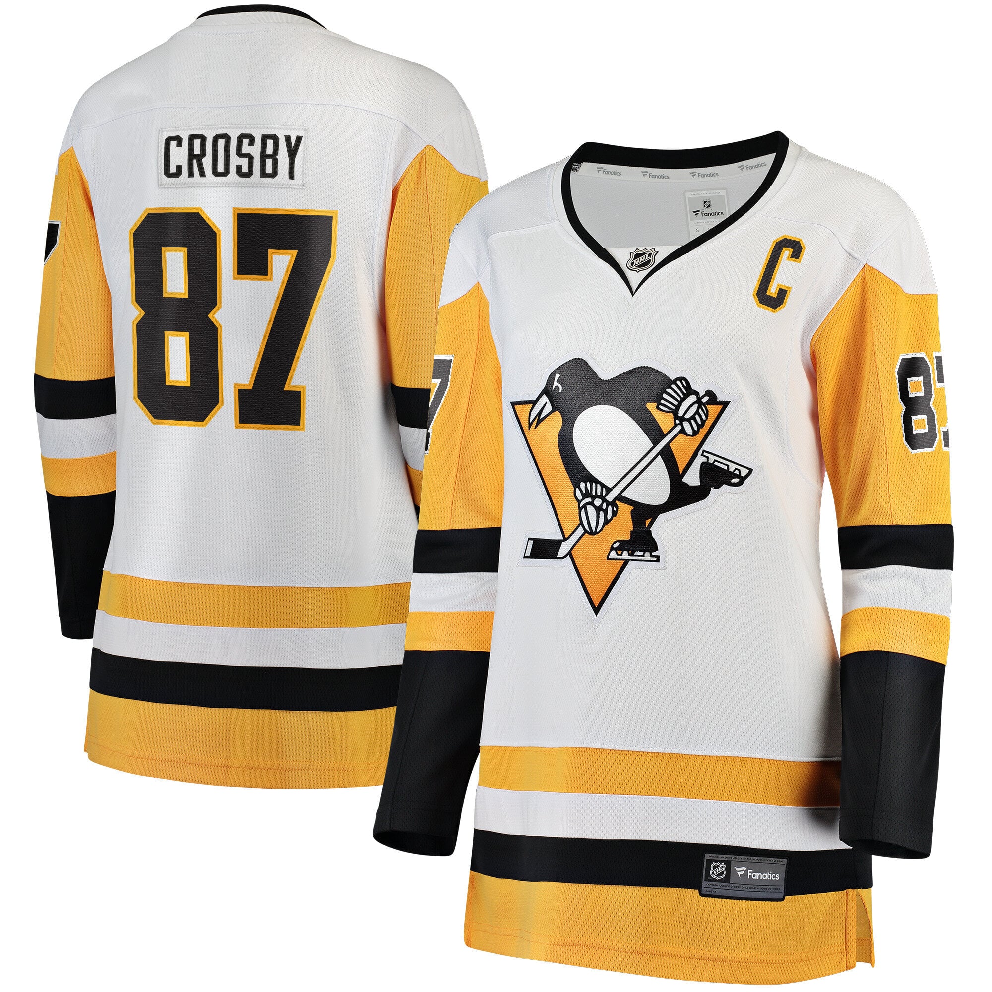 Sidney Crosby Pittsburgh Penguins Women's Breakaway Jersey - White