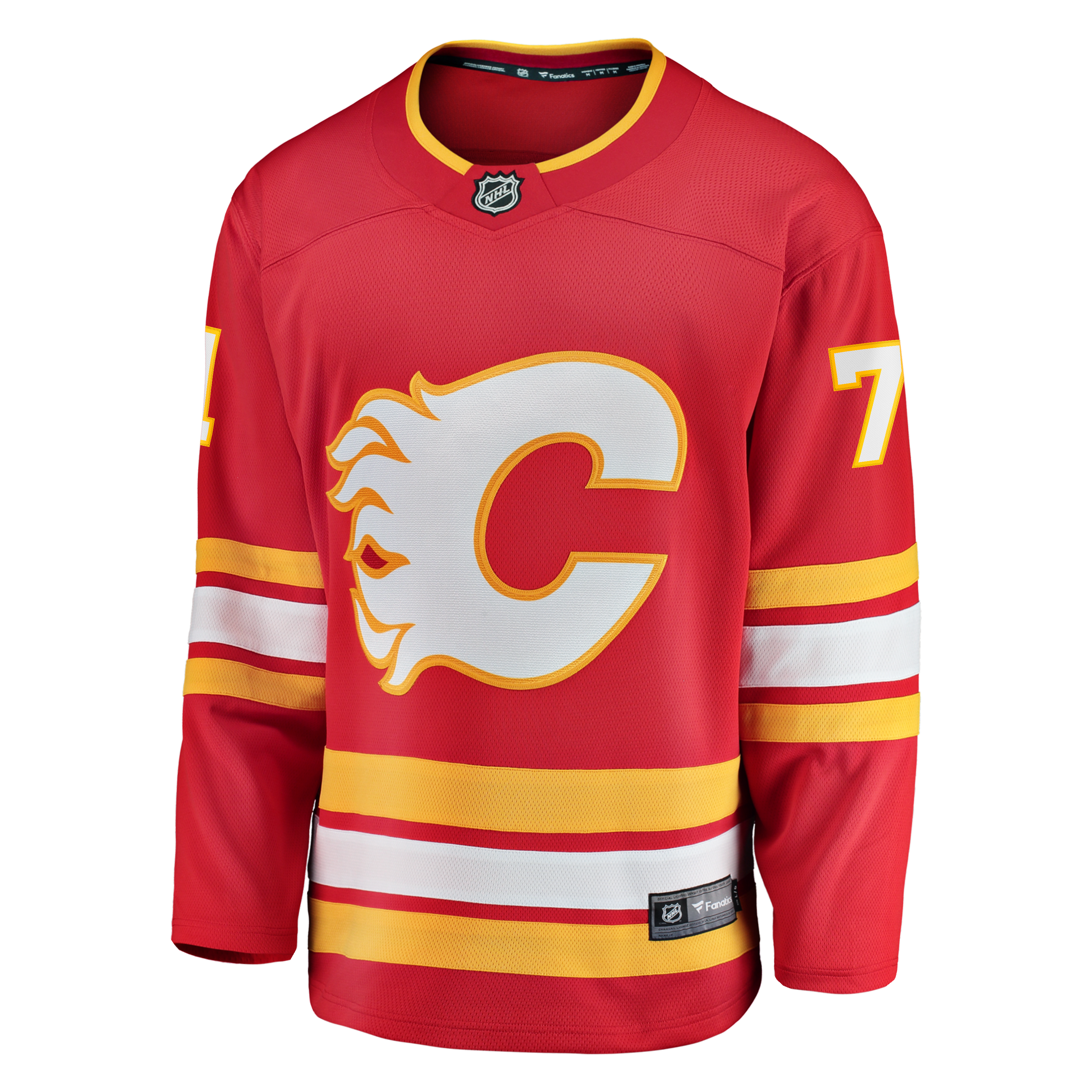 Simon Nemec Calgary Flames Home Breakaway Jersey - Red - Image 3