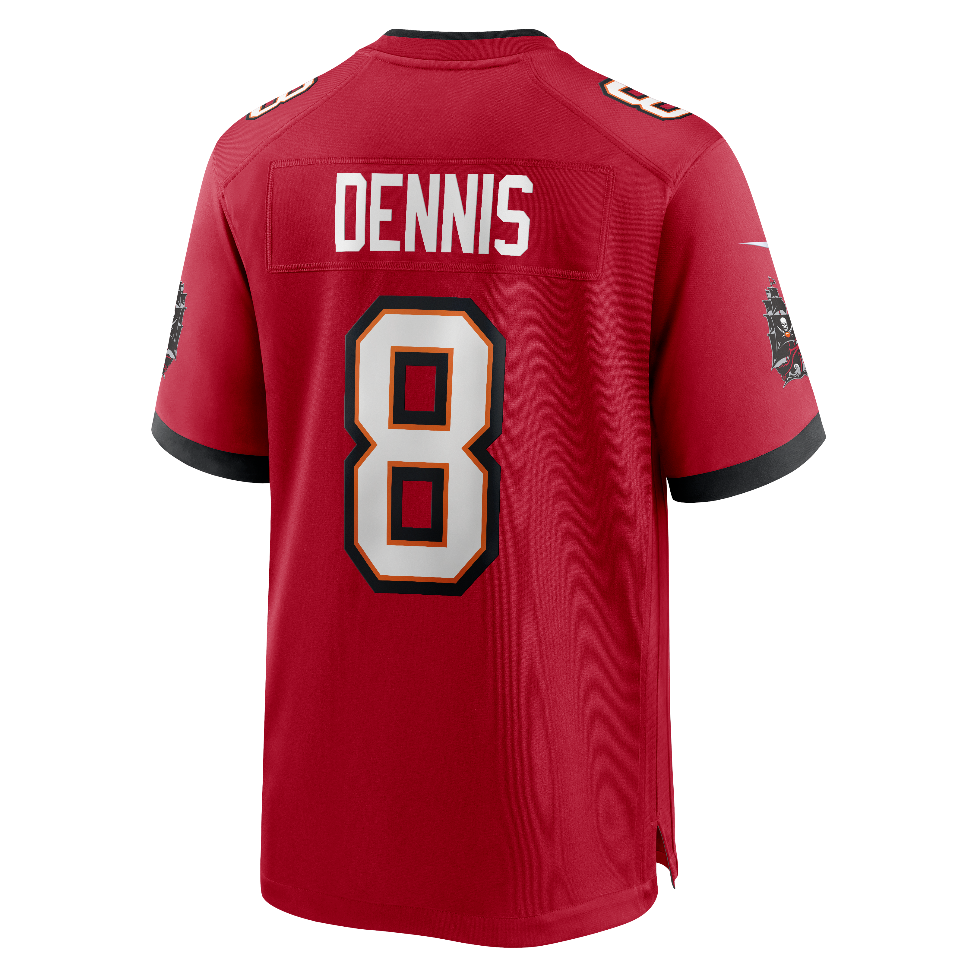 SirVocea Dennis Tampa Bay Buccaneers Game Jersey - Red - Image 4