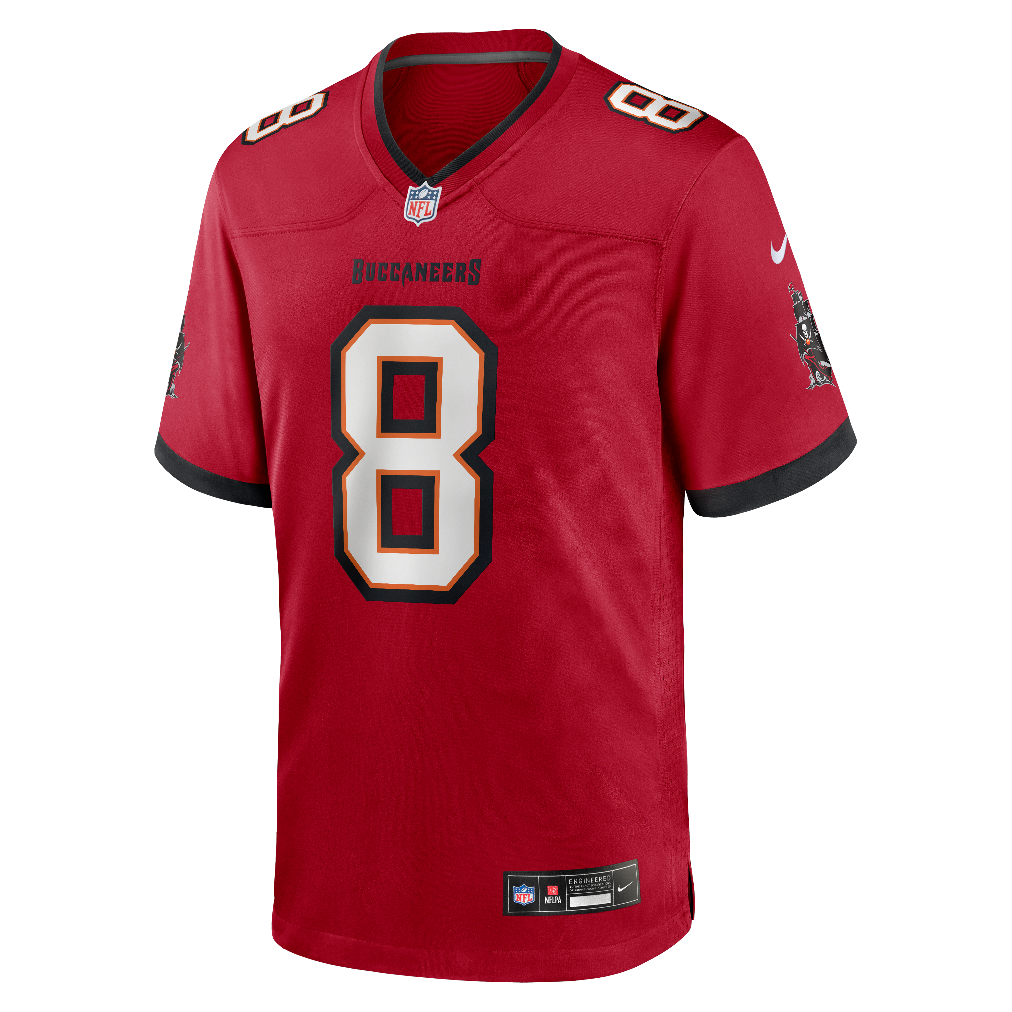 SirVocea Dennis Tampa Bay Buccaneers Game Jersey - Red - Image 3