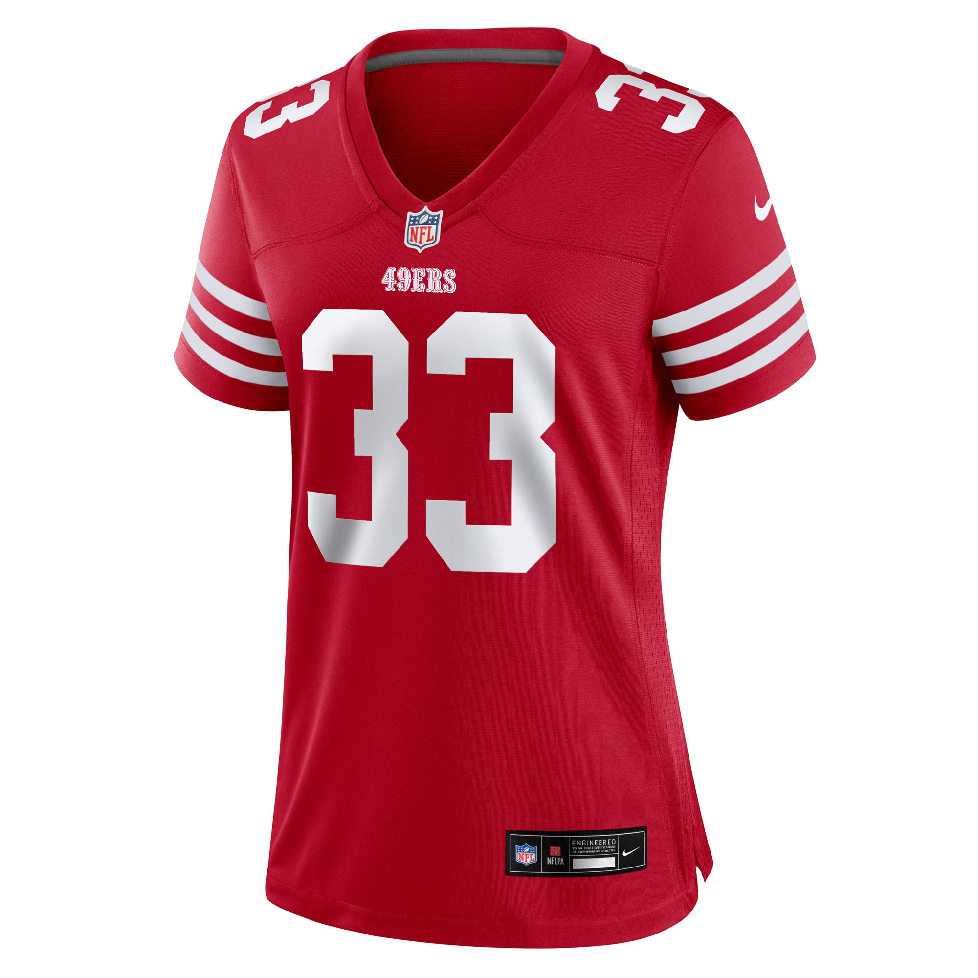 Siran Neal San Francisco 49ers Women's Team Game Jersey - Scarlet - Image 3