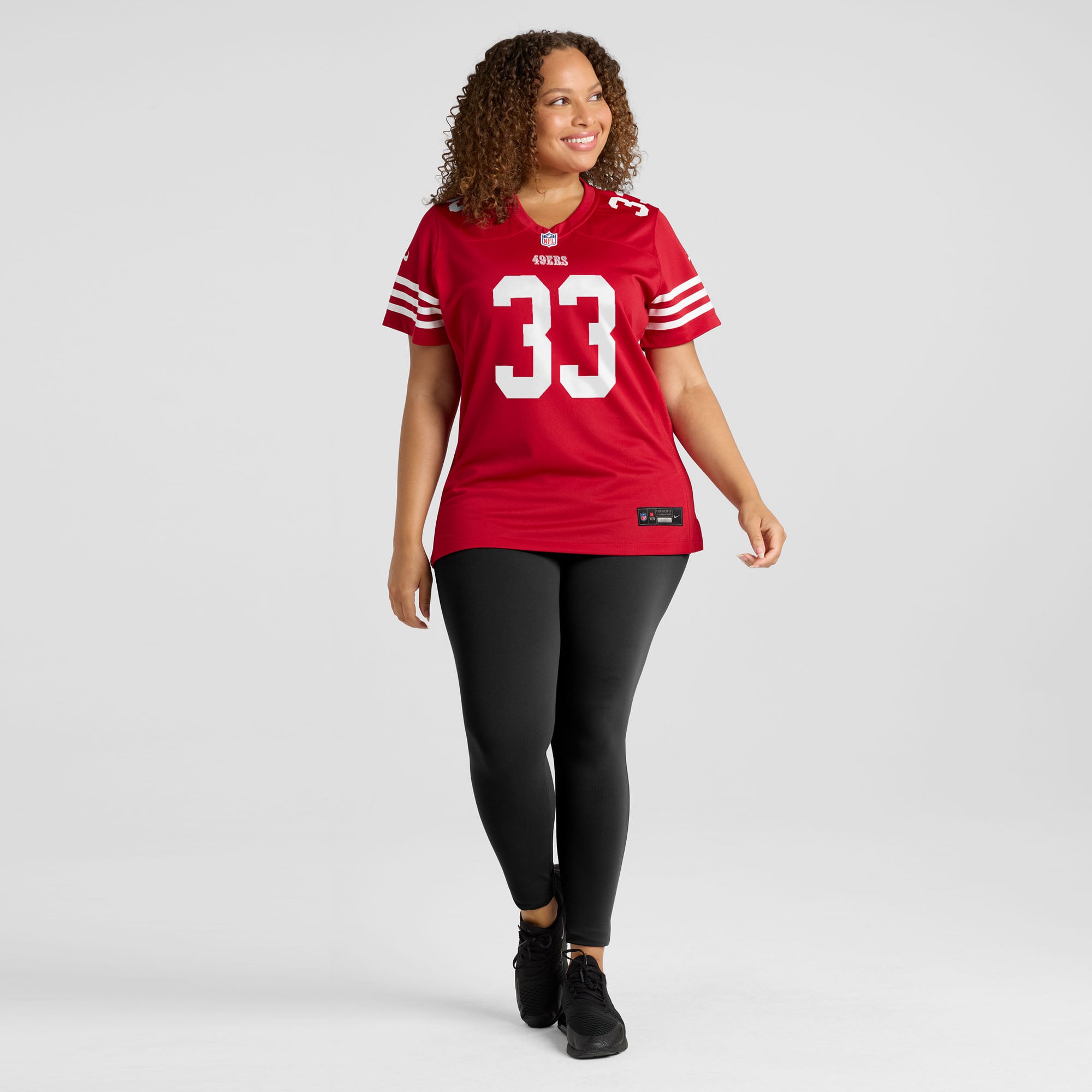Siran Neal San Francisco 49ers Women's Team Game Jersey - Scarlet - Image 7