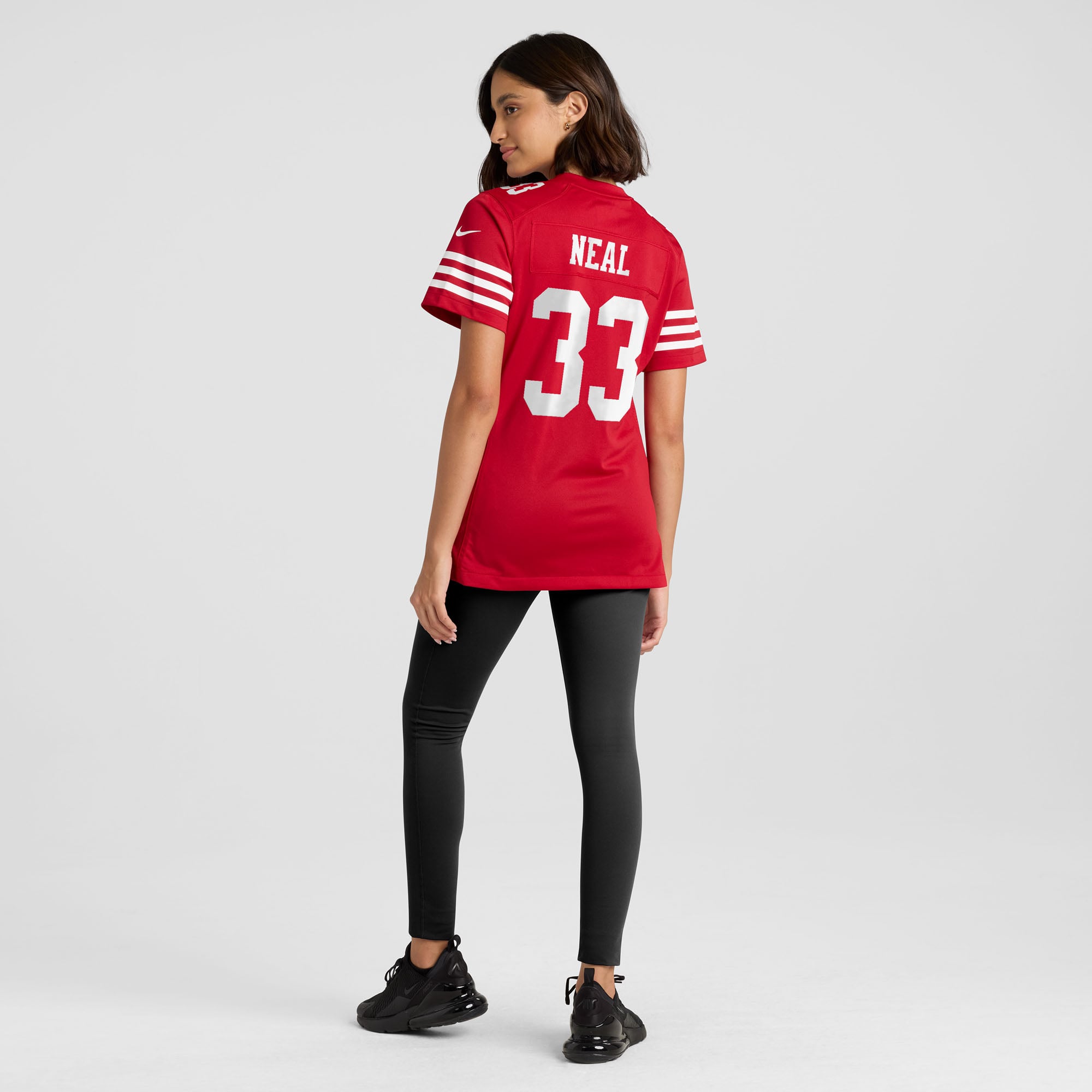 Siran Neal San Francisco 49ers Women's Team Game Jersey - Scarlet - Image 6