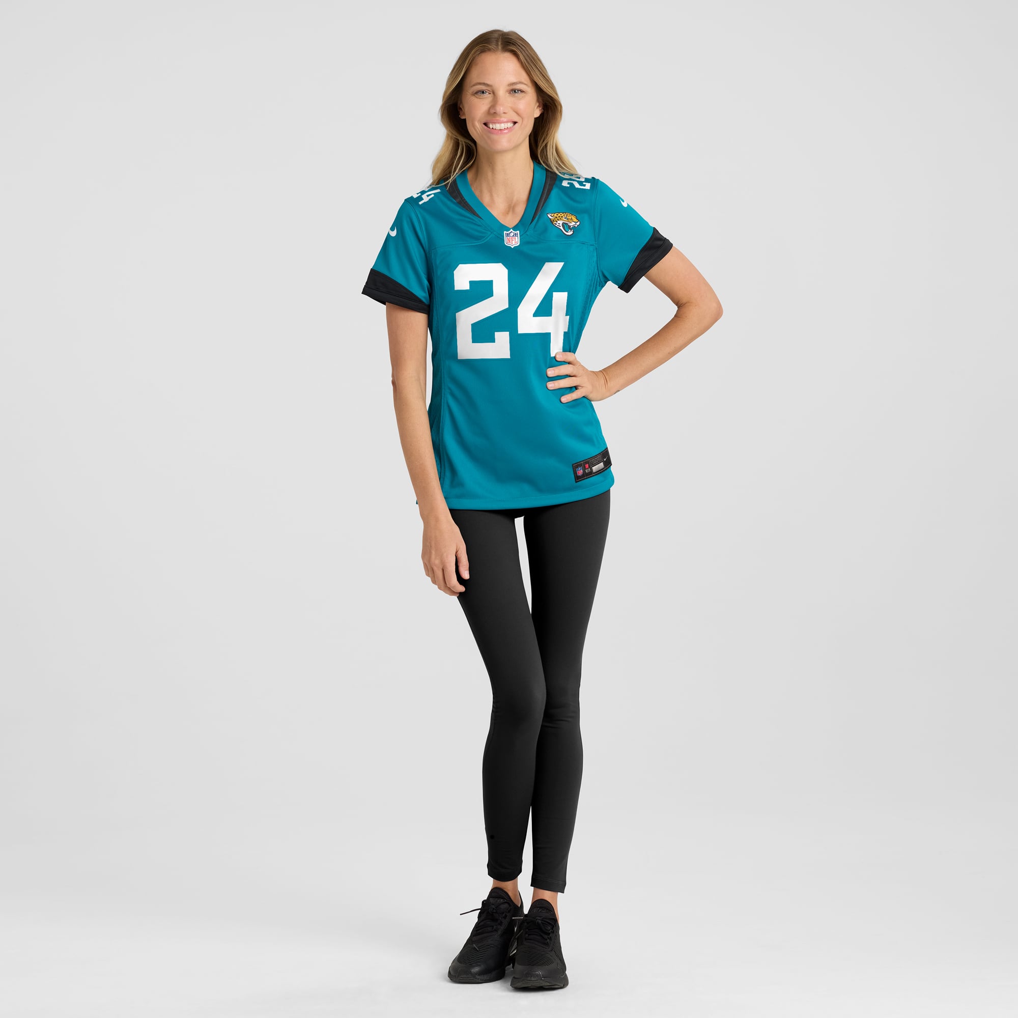 Snoop Conner Jacksonville Jaguars Women's Game Player Jersey - Teal - Image 5