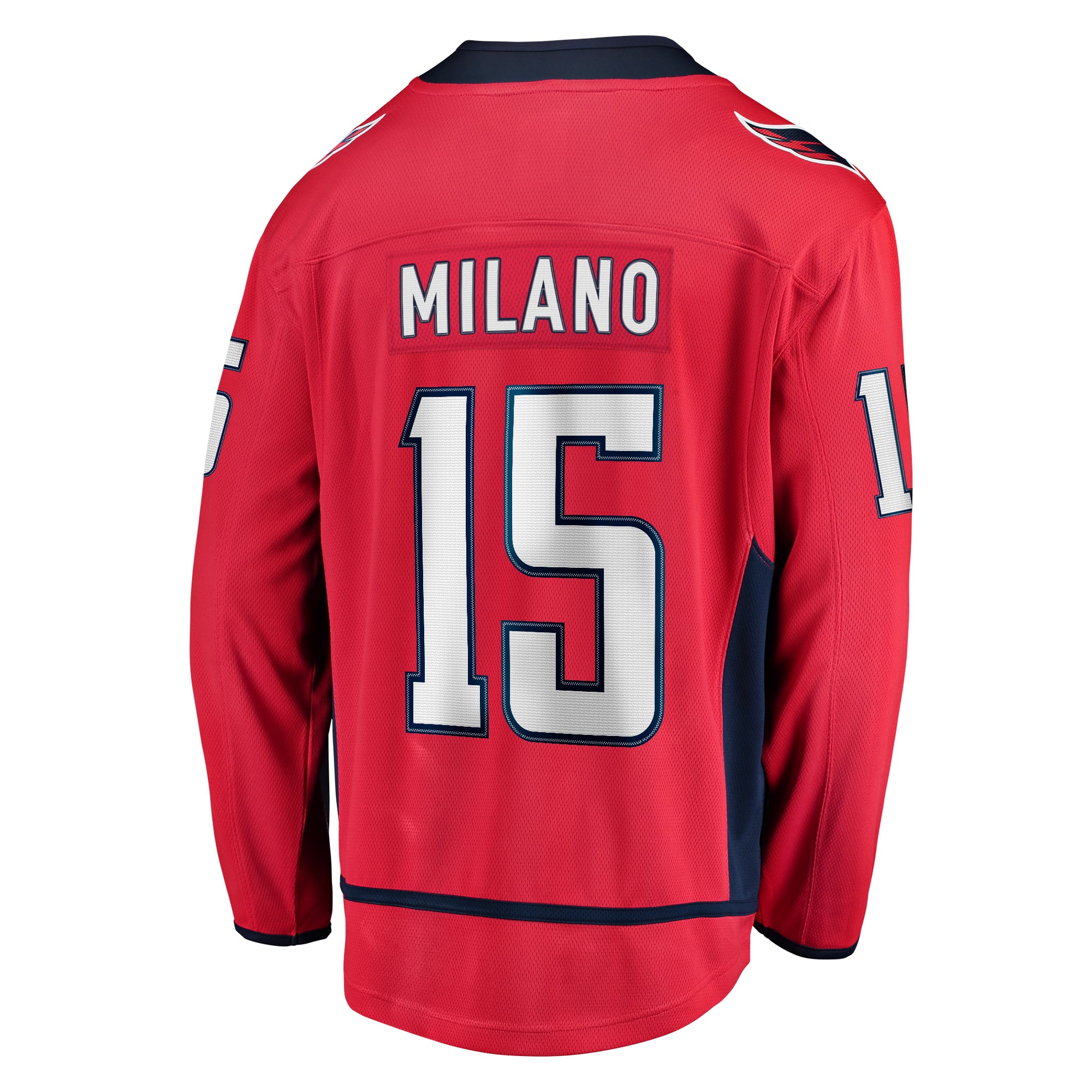 Sonny Milano Washington Capitals Home Breakaway Jersey - Red - Image 4