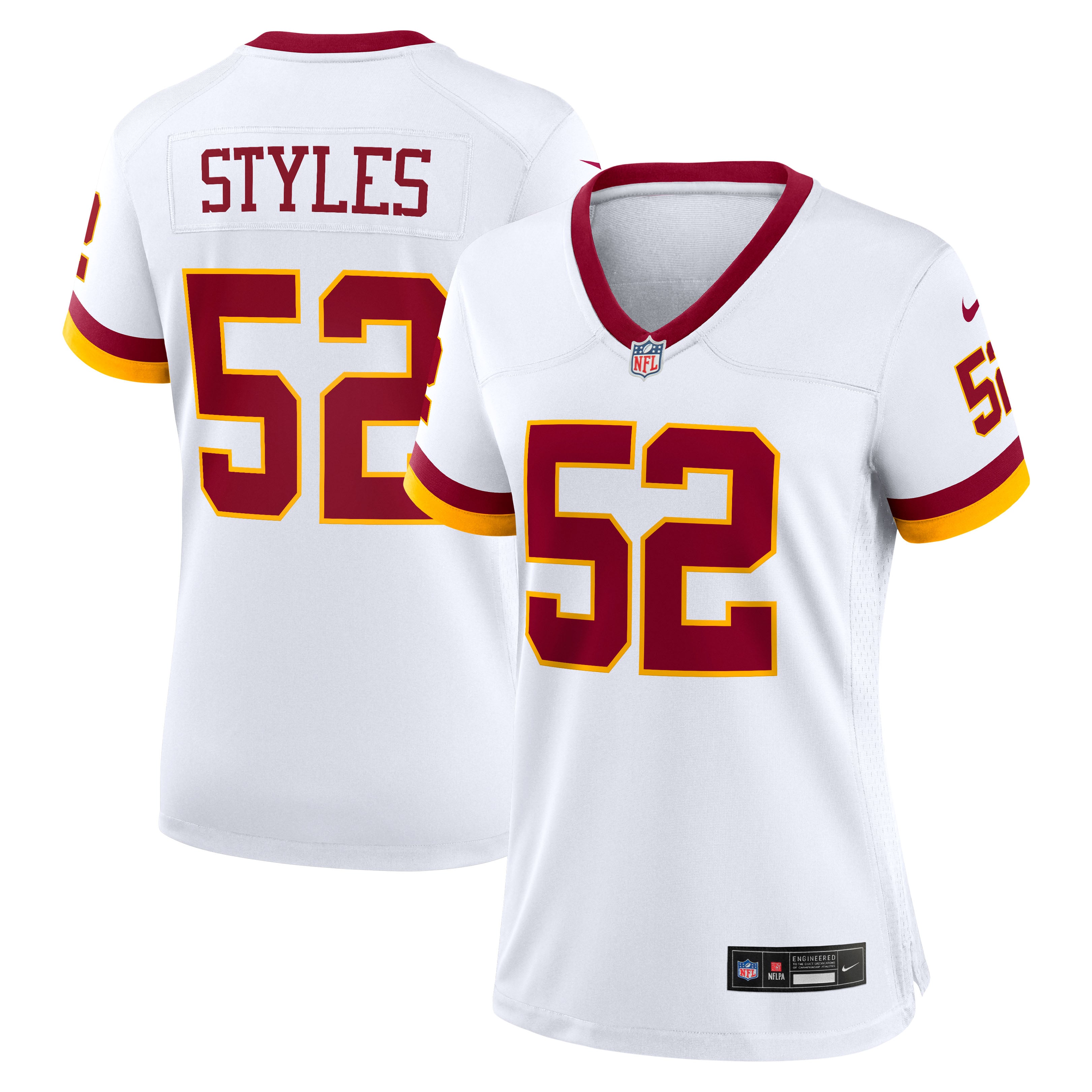 Sonny Styles Washington Commanders Women's Game Jersey - White - Image 2