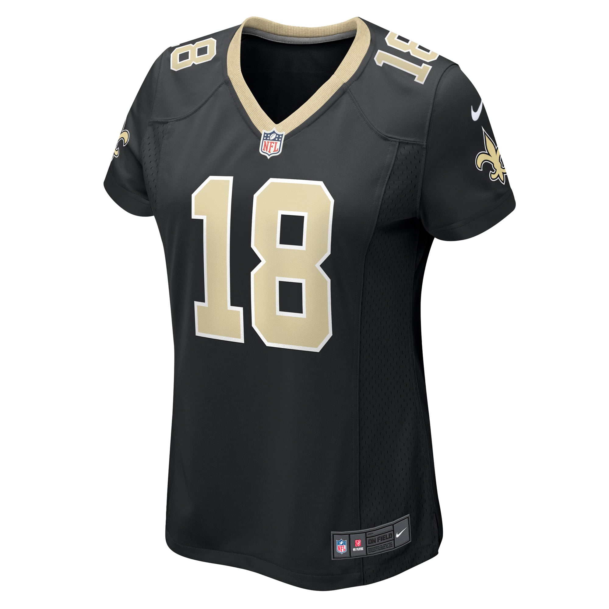 Spencer Rattler New Orleans Saints Women's Game Jersey - Black - Image 3