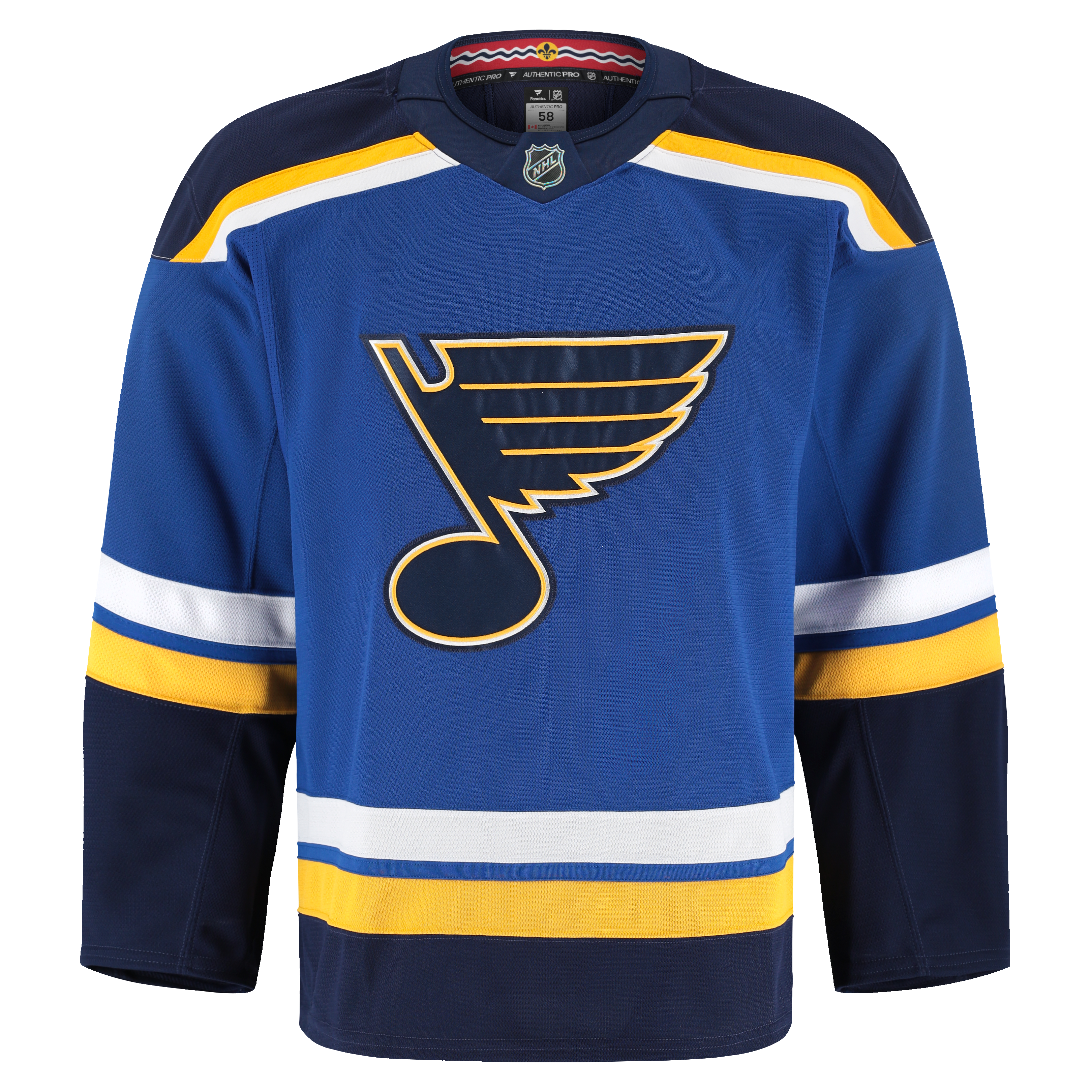 St. Louis Blues Alternate Pro Jersey - Blue - Image 3