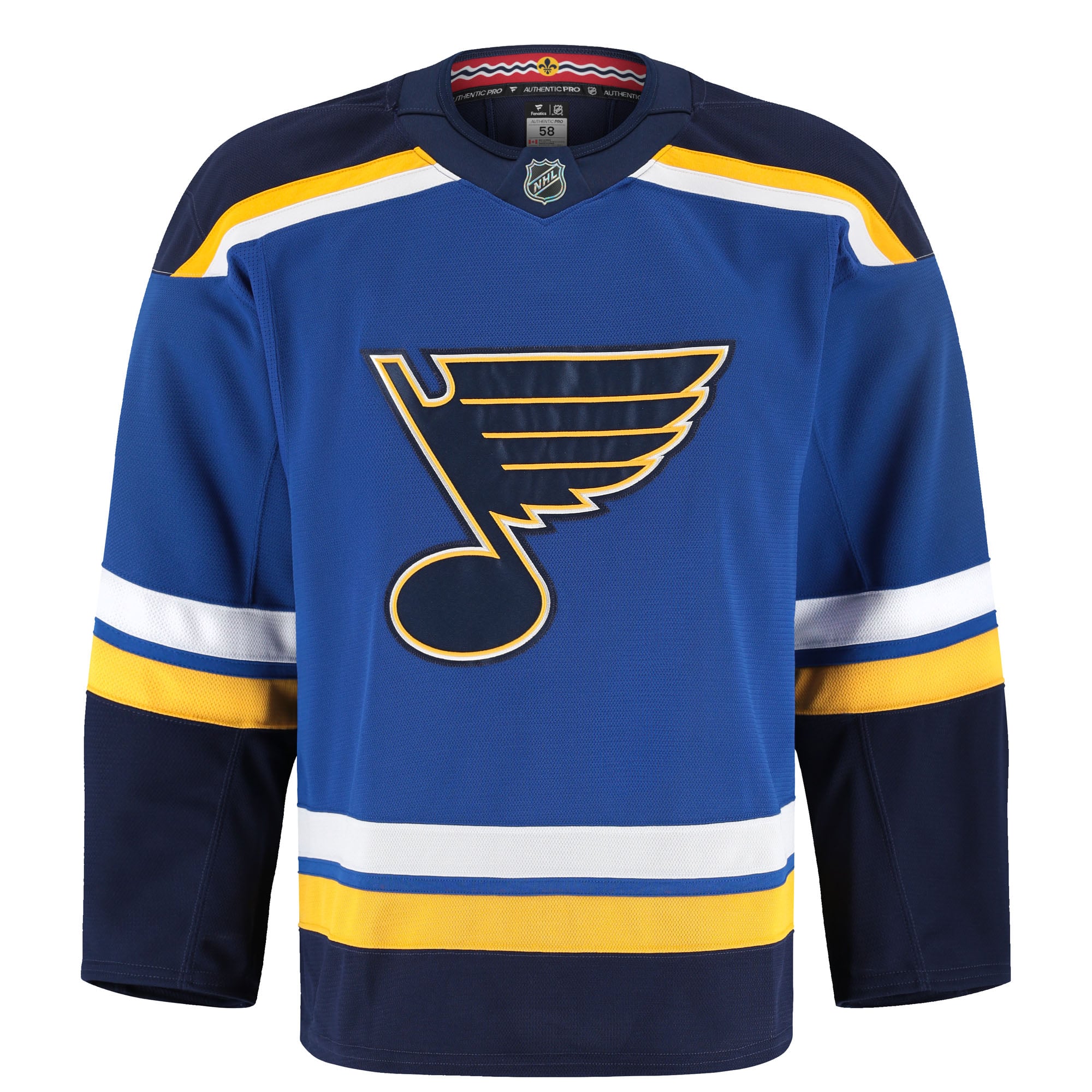 St. Louis Blues Away Pro Jersey - Blue - Image 3