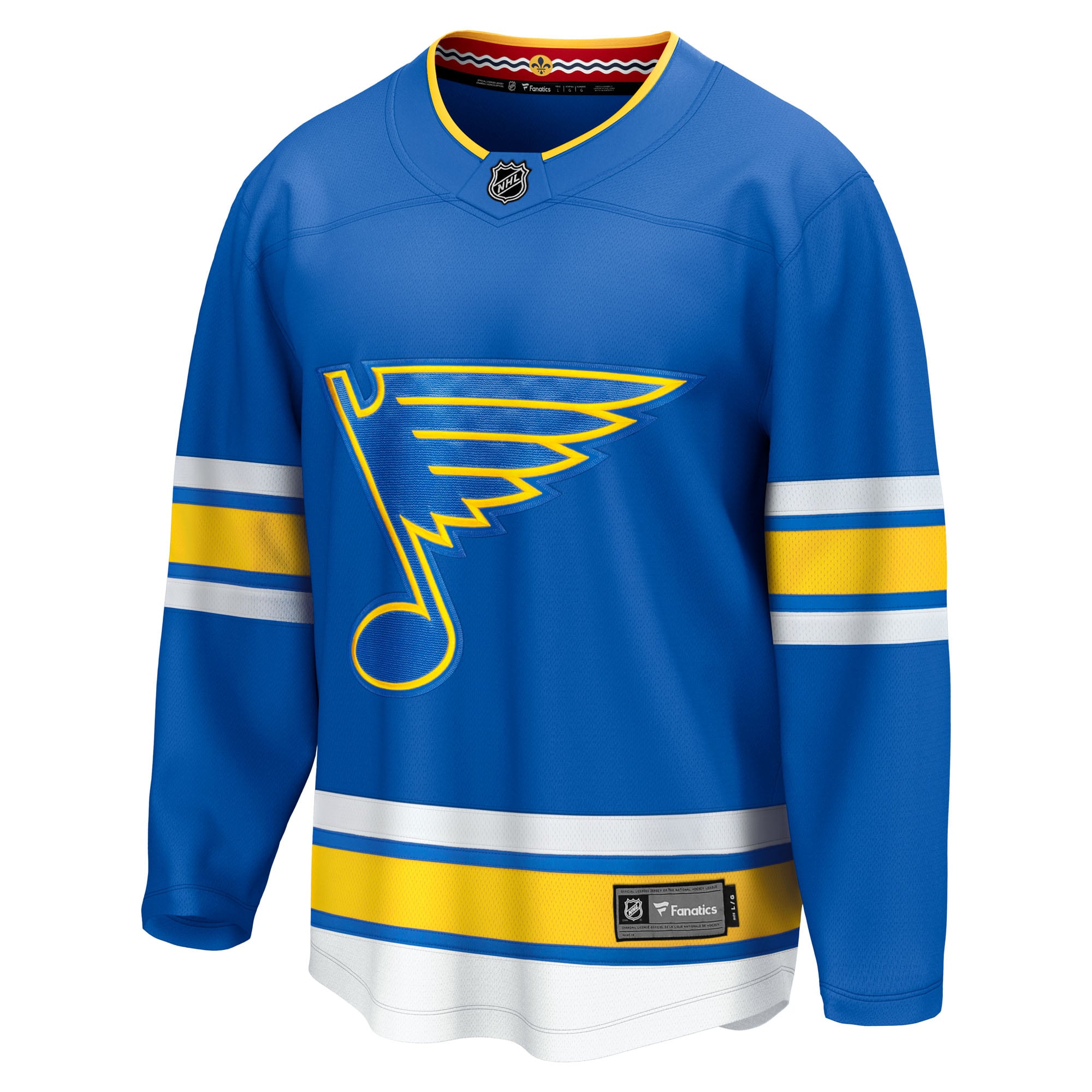 St. Louis Blues Home Breakaway Jersey - Blue - Image 3