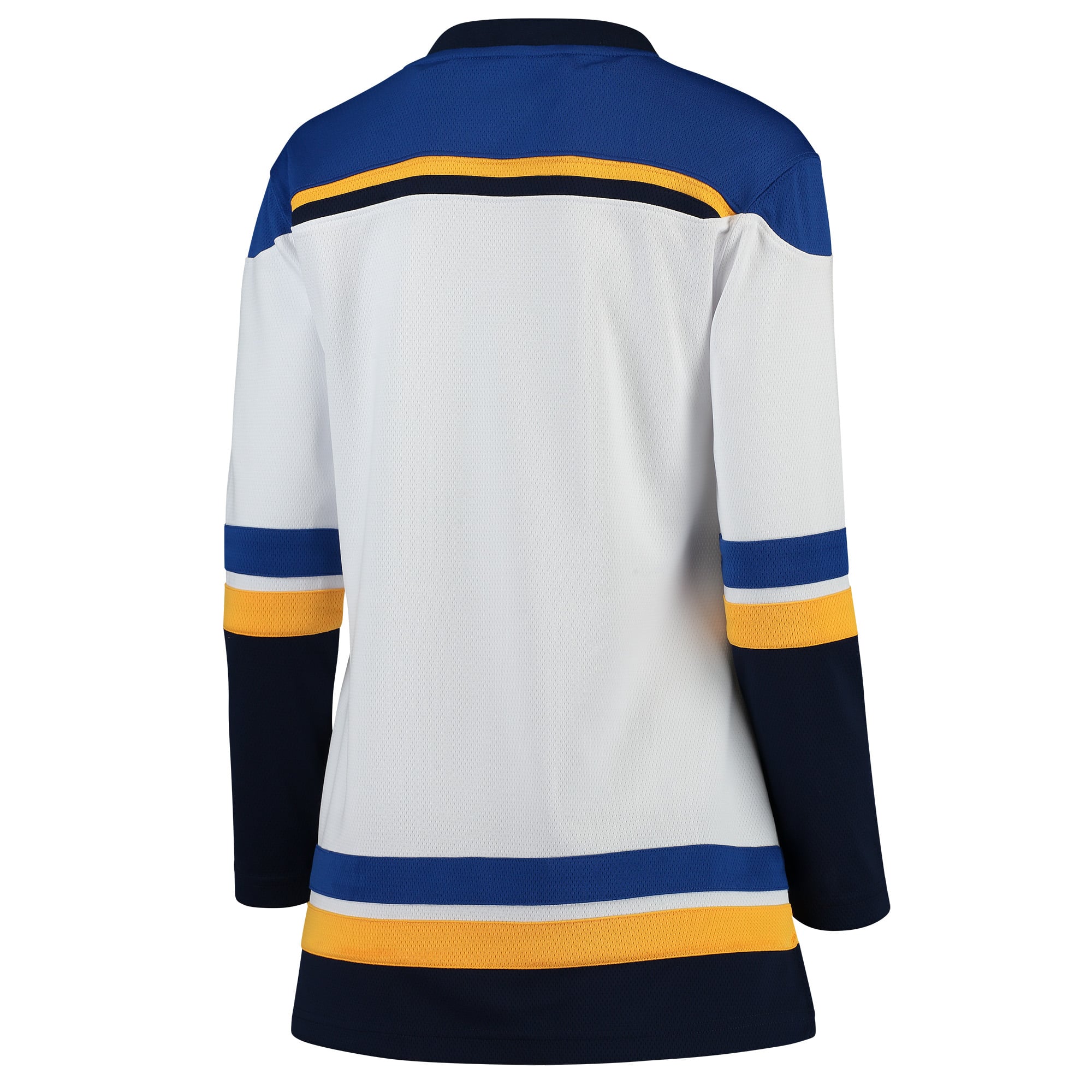 St. Louis Blues Women's Home Breakaway Jersey - White - Image 4