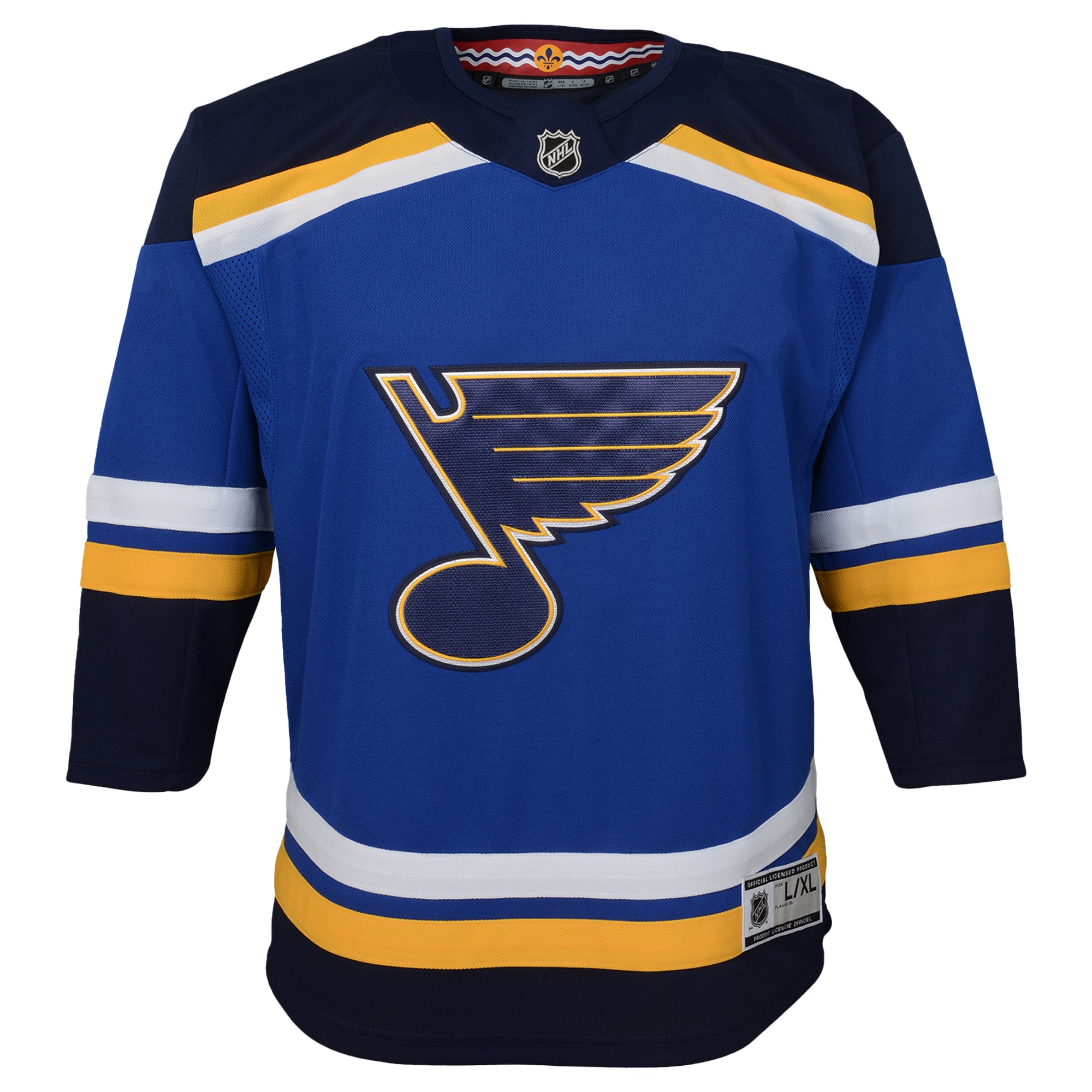 St. Louis Blues Youth Home Premier Jersey - Blue - Image 3