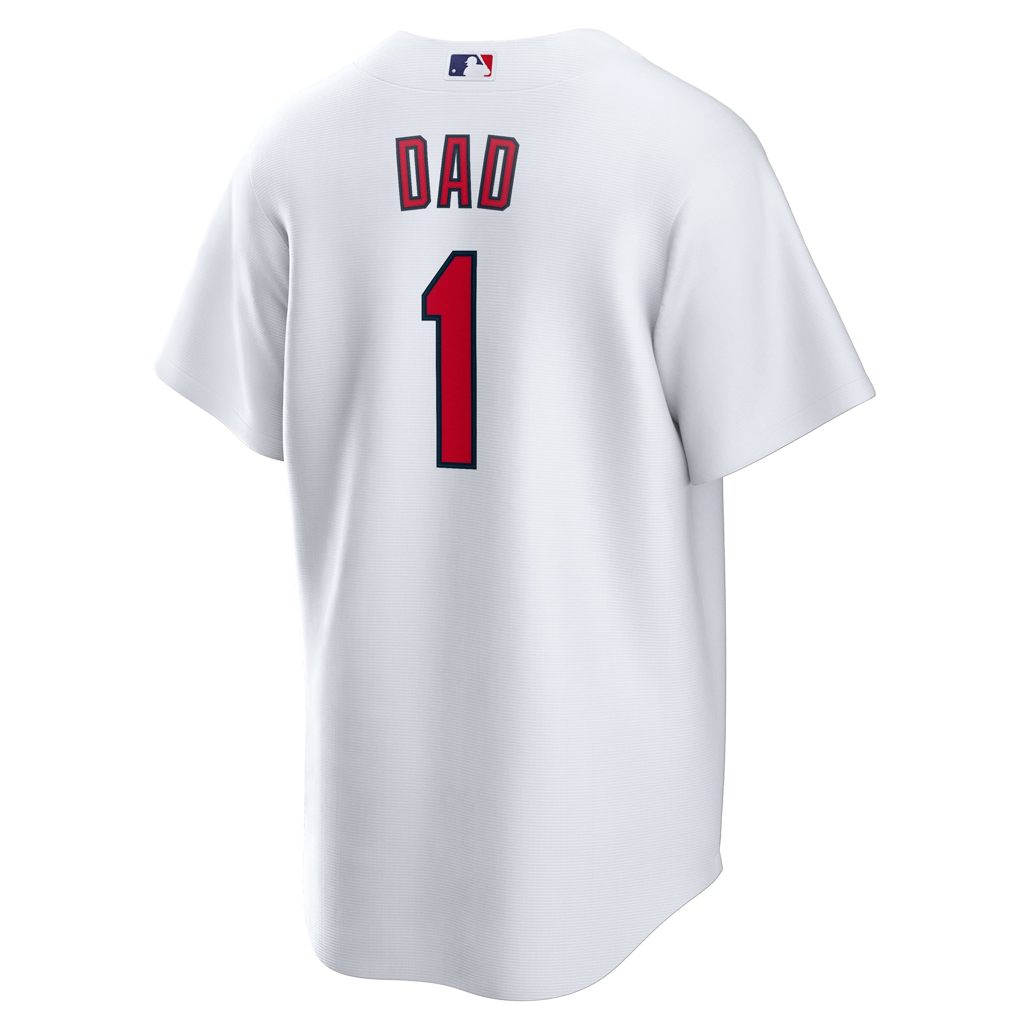 St. Louis Cardinals #1 Dad Home Jersey - White - Image 4