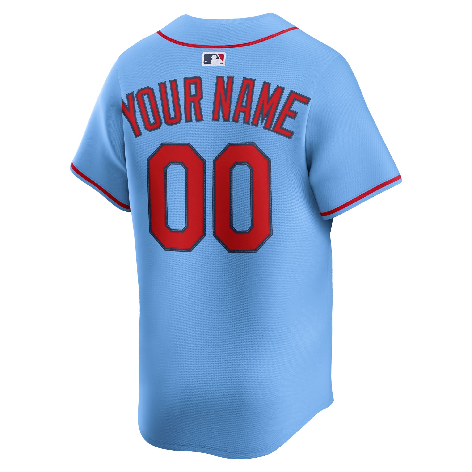 St. Louis Cardinals Alternate Limited Custom Jersey - Light Blue - Image 4