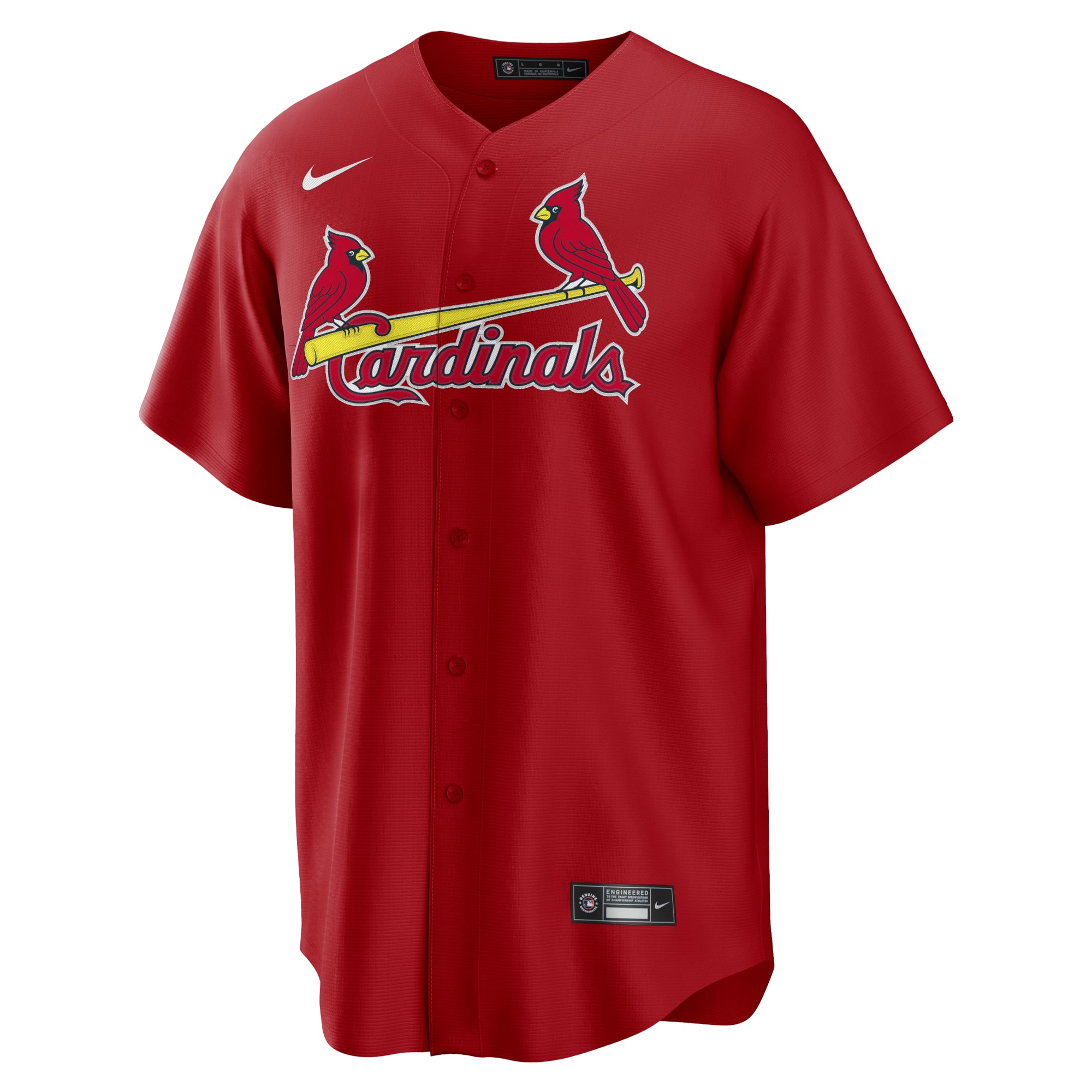St. Louis Cardinals Alternate Team Jersey - Red - Image 3