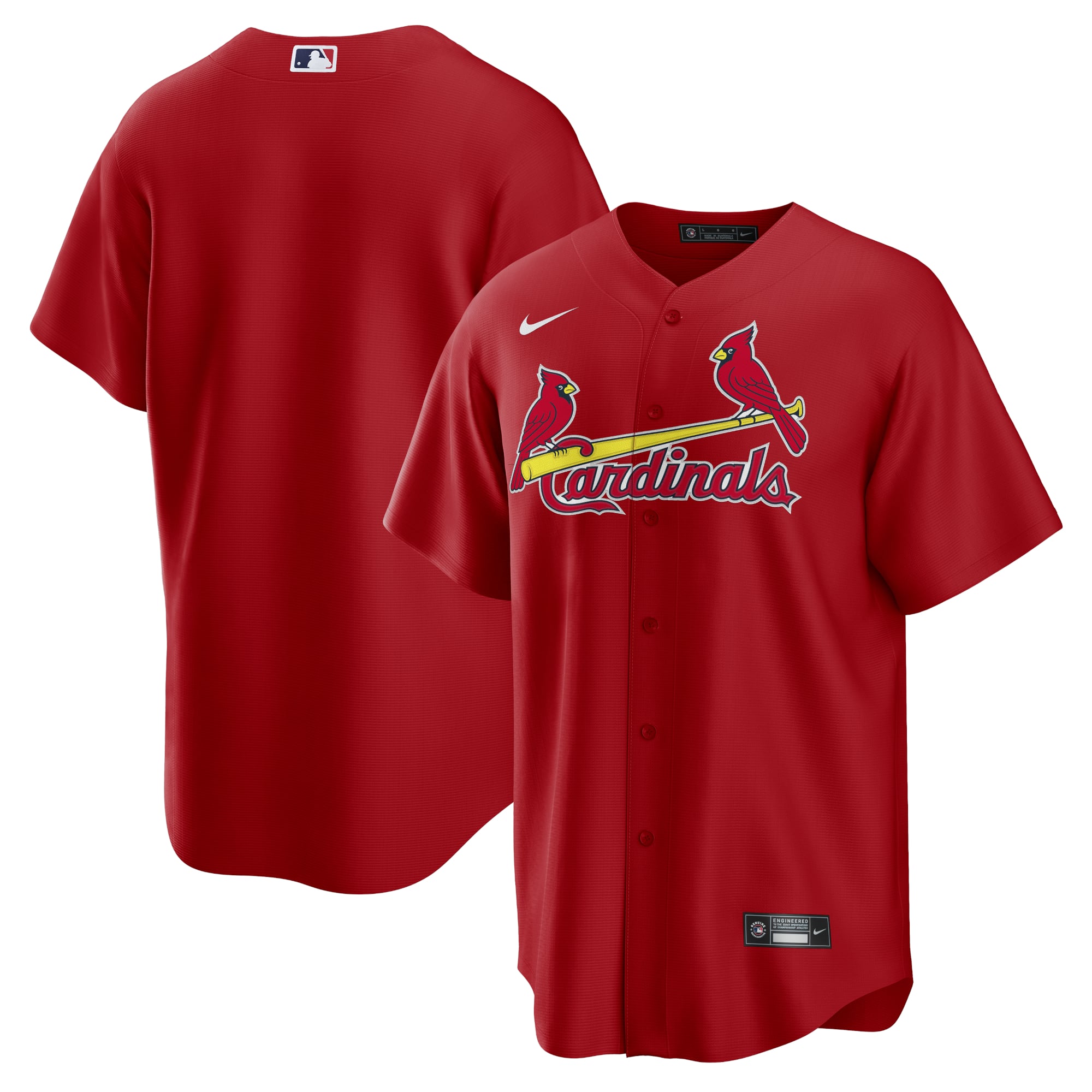 St. Louis Cardinals Alternate Team Jersey - Red - Image 2