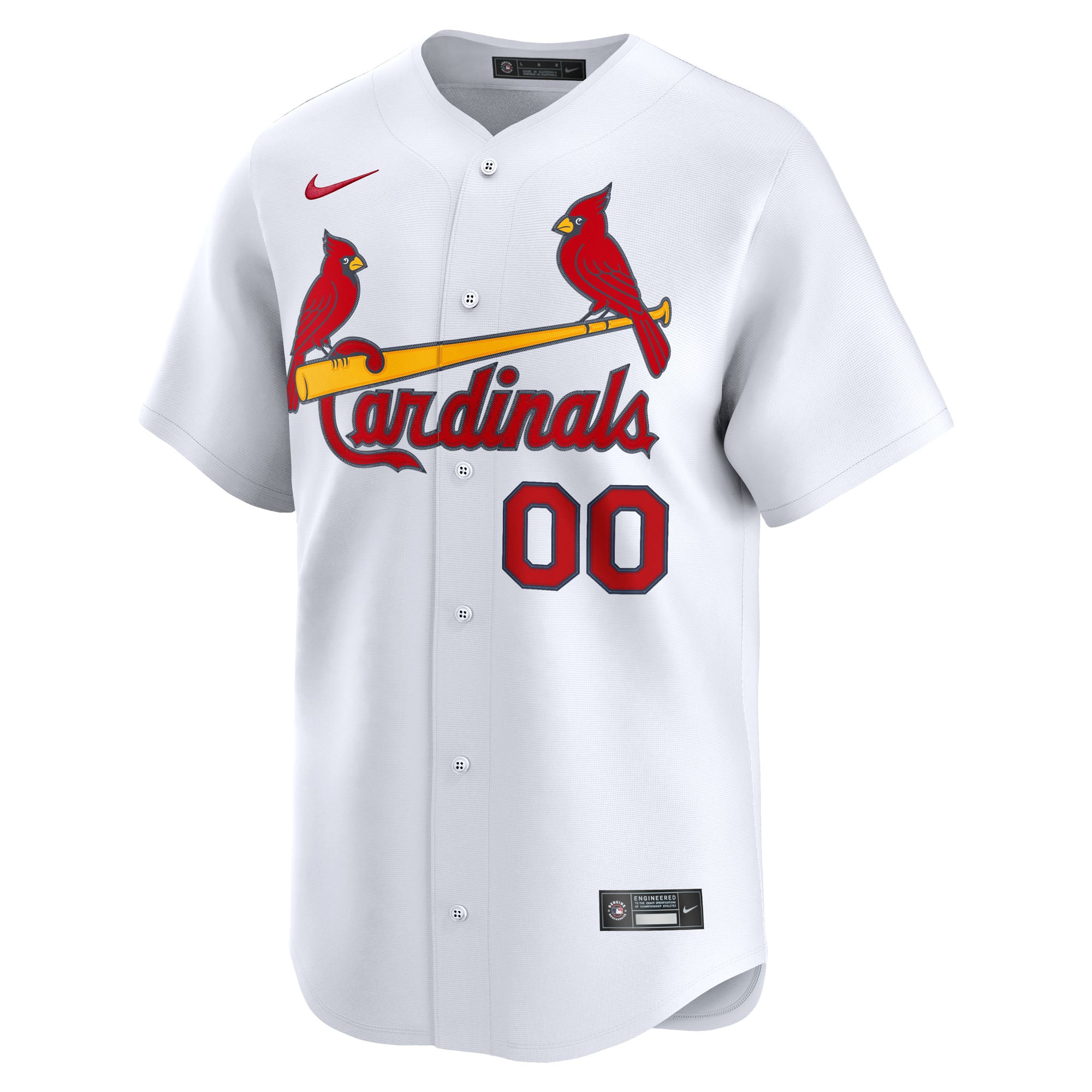 St. Louis Cardinals Home Limited Pick-A-Player Retired Roster Jersey - White - Image 3