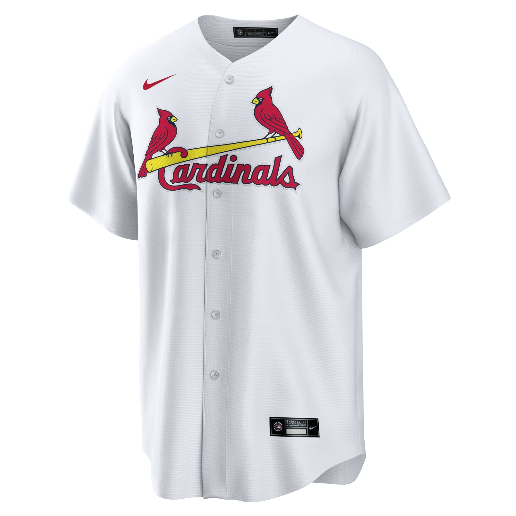 St. Louis Cardinals Home Team Jersey - White - Image 3