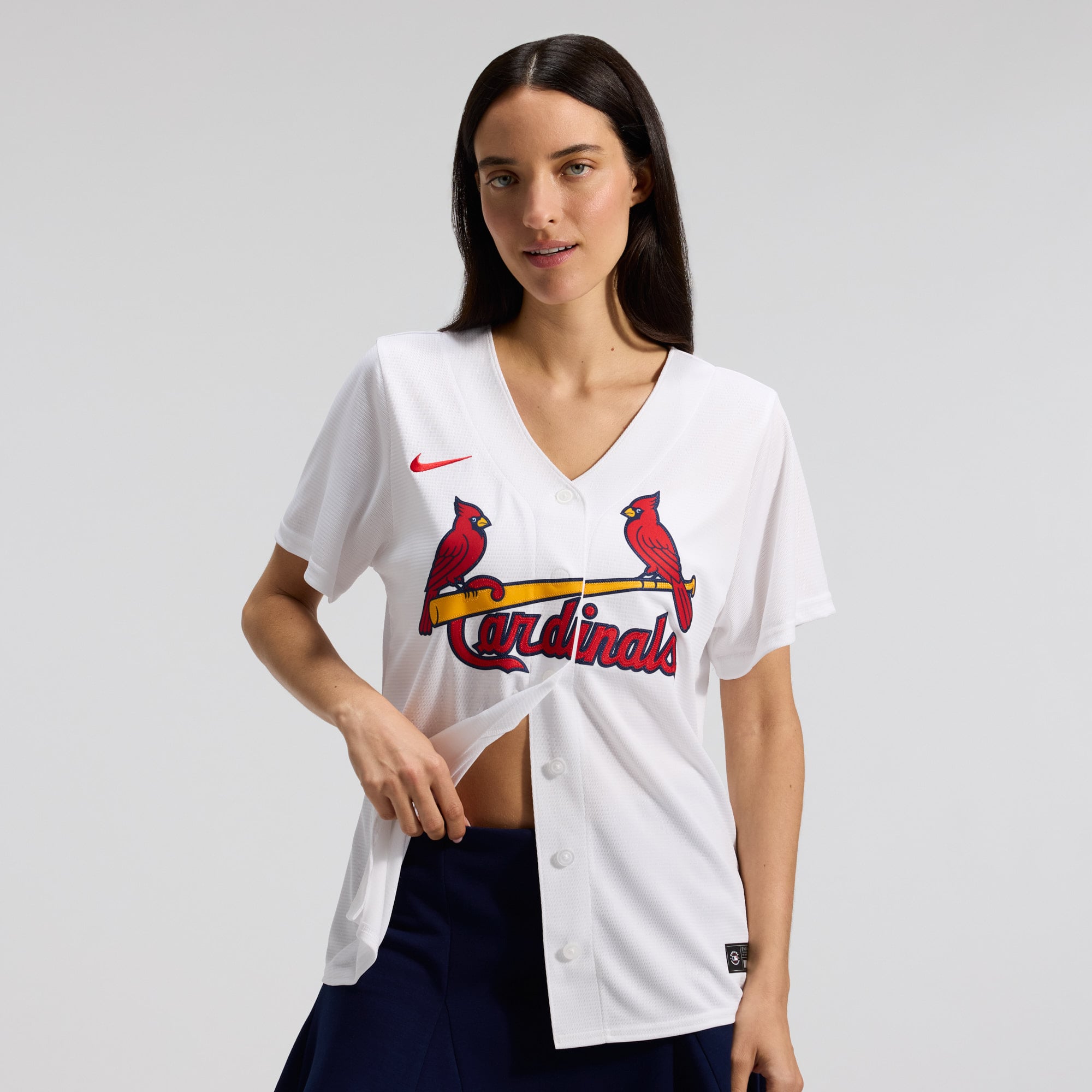 St. Louis Cardinals Women's Home Team Jersey - White - Image 2
