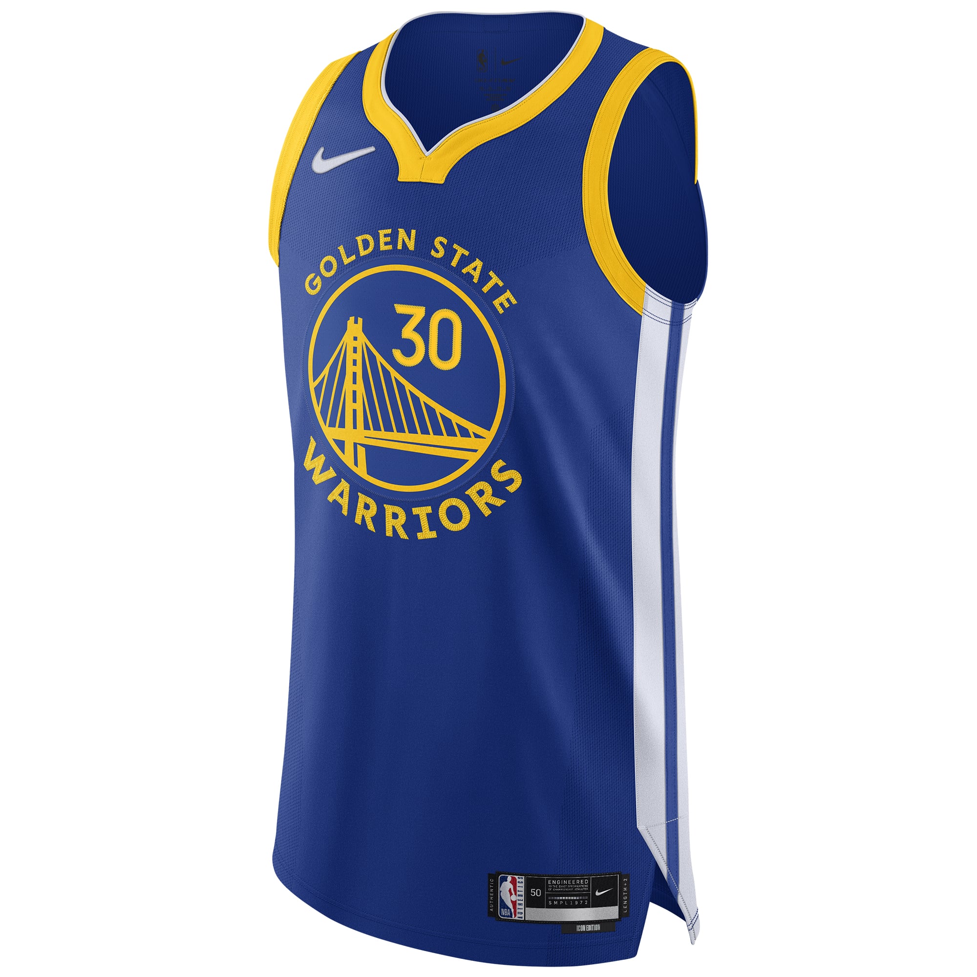 Stephen Curry Golden State Warriors Jersey - Association Edition - Royal - Image 3