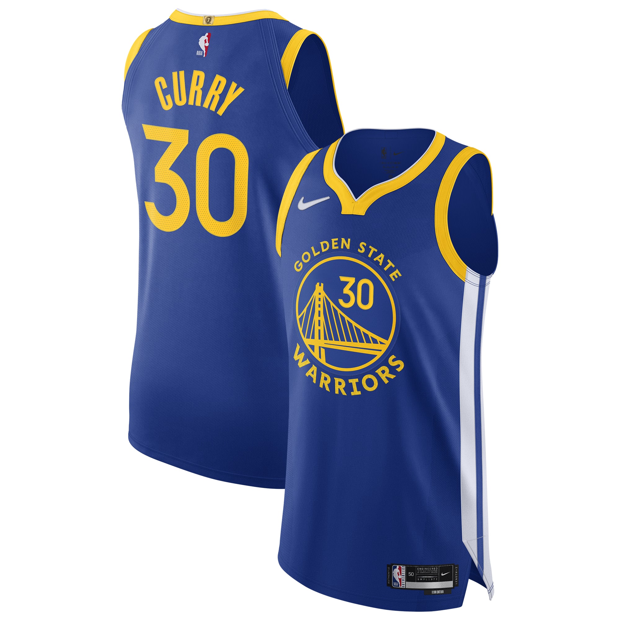 Stephen Curry Golden State Warriors Jersey - Association Edition - Royal