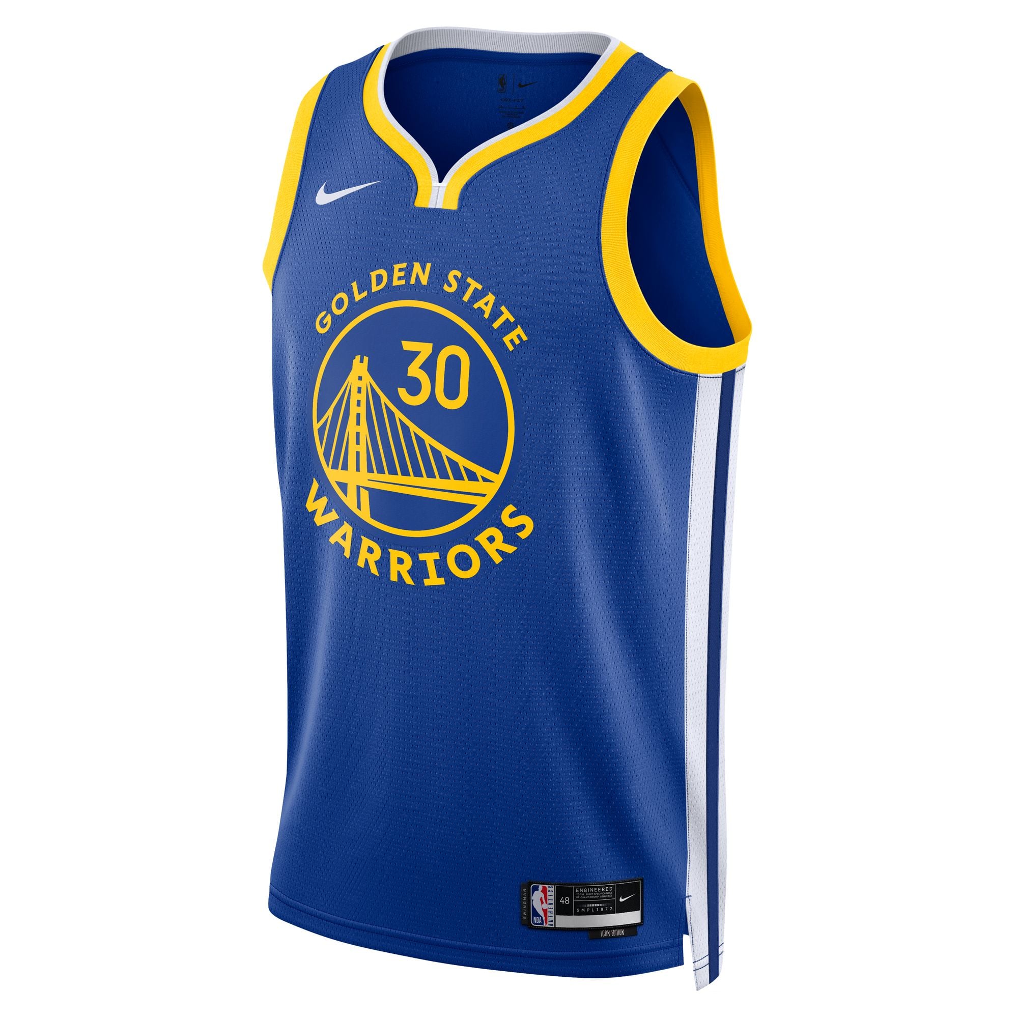 Stephen Curry Golden State Warriors Unisex Swingman Jersey - Association Edition - Royal - Image 3