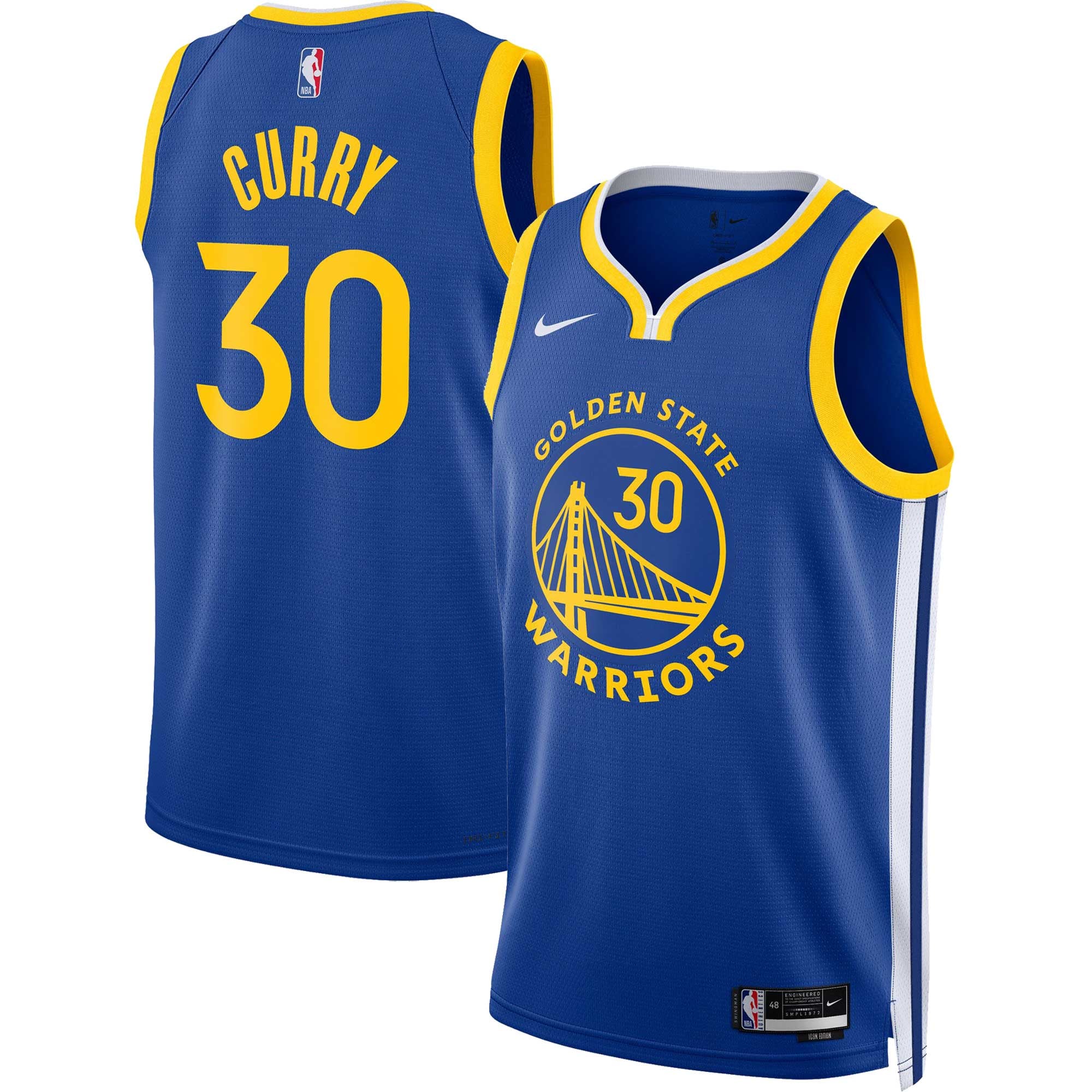 Stephen Curry Golden State Warriors Unisex Swingman Jersey - Association Edition - Royal