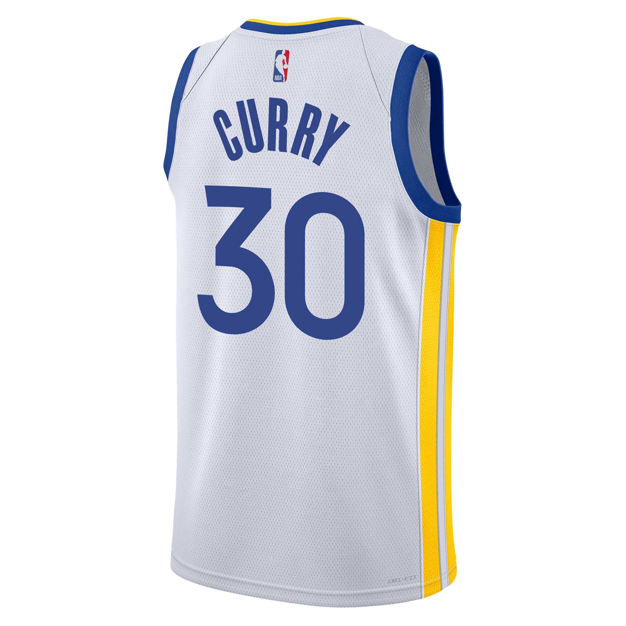 Stephen Curry Golden State Warriors Youth Swingman Jersey - Association Edition - White - Image 4