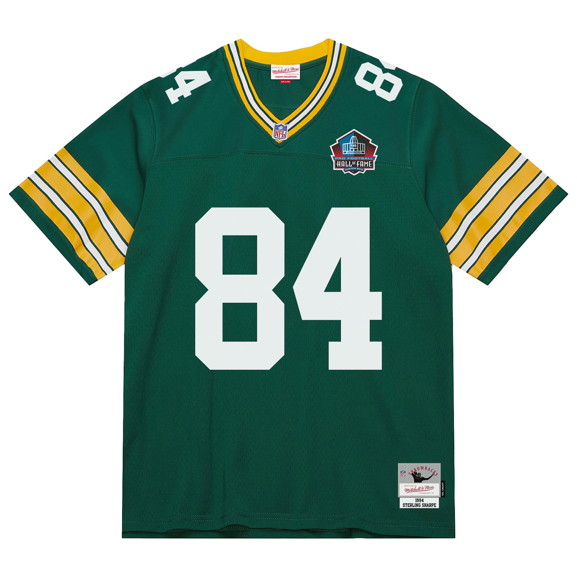 Sterling Sharpe Green Bay Packers 1994 Legacy Jersey - Green - Image 3