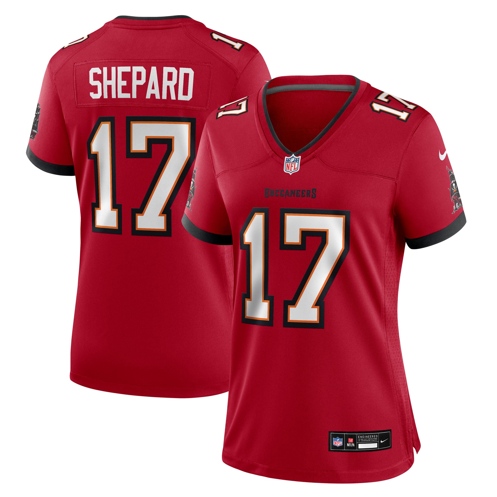 Sterling Shepard Tampa Bay Buccaneers Women's Team Game Jersey - Red - Image 2