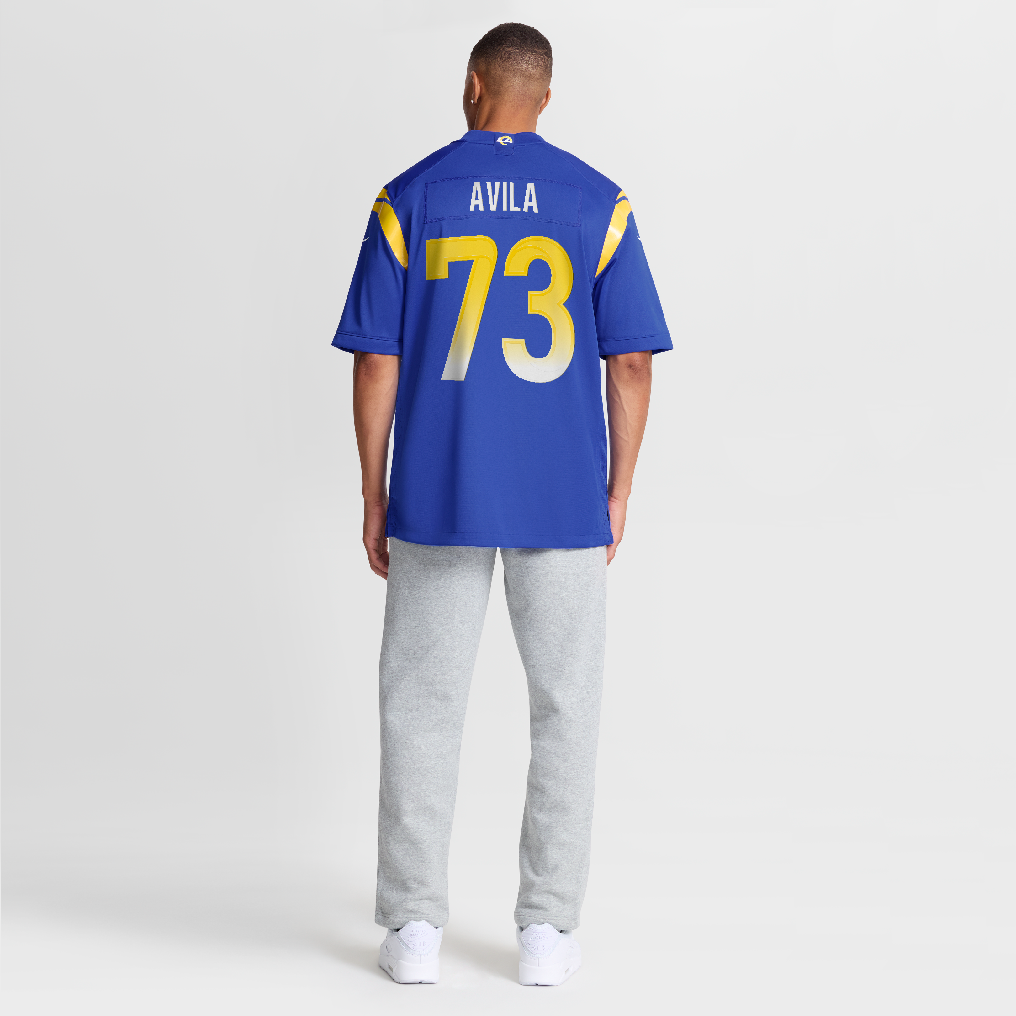 Steve Avila Los Angeles Rams Home Game Jersey - Royal - Image 9
