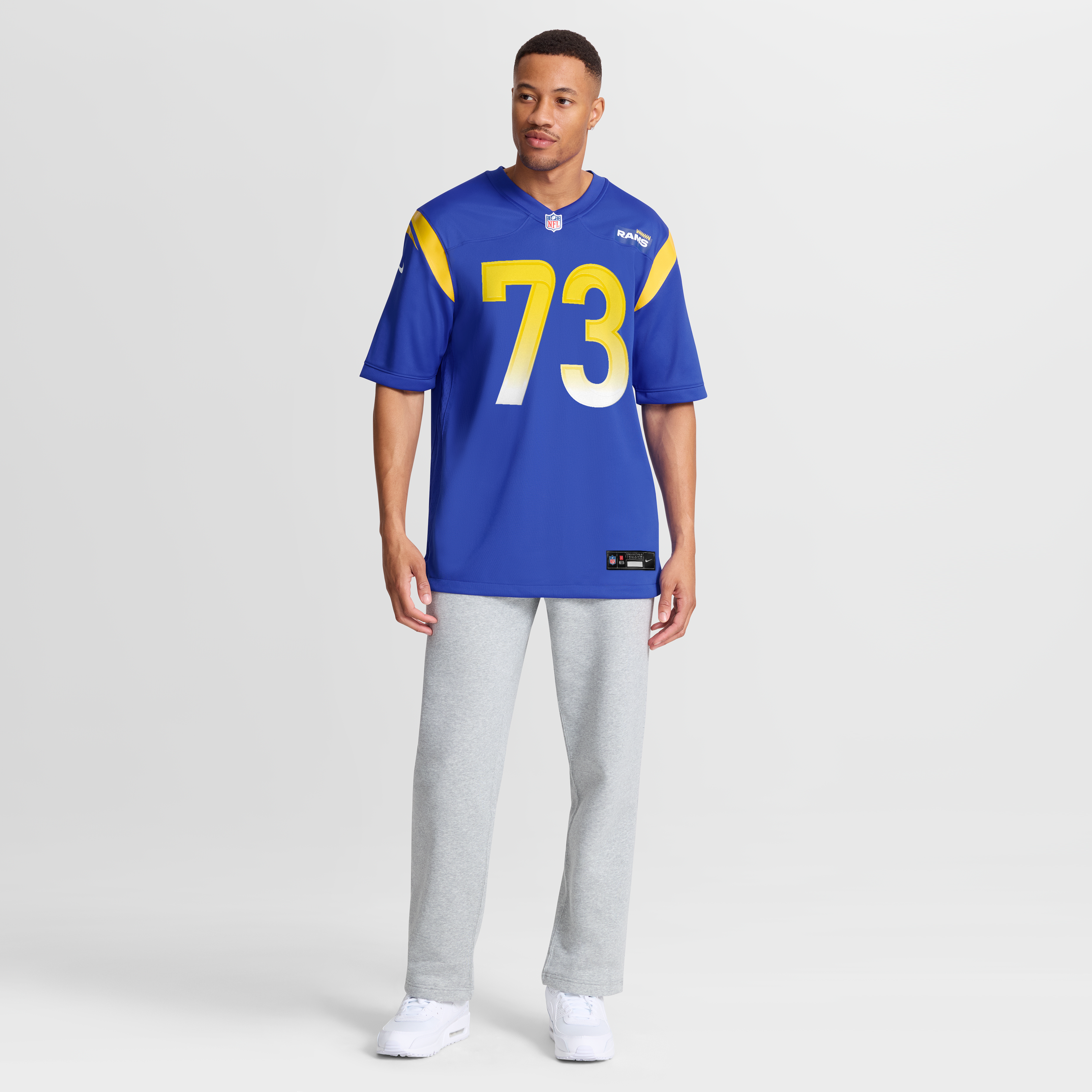 Steve Avila Los Angeles Rams Home Game Jersey - Royal - Image 8